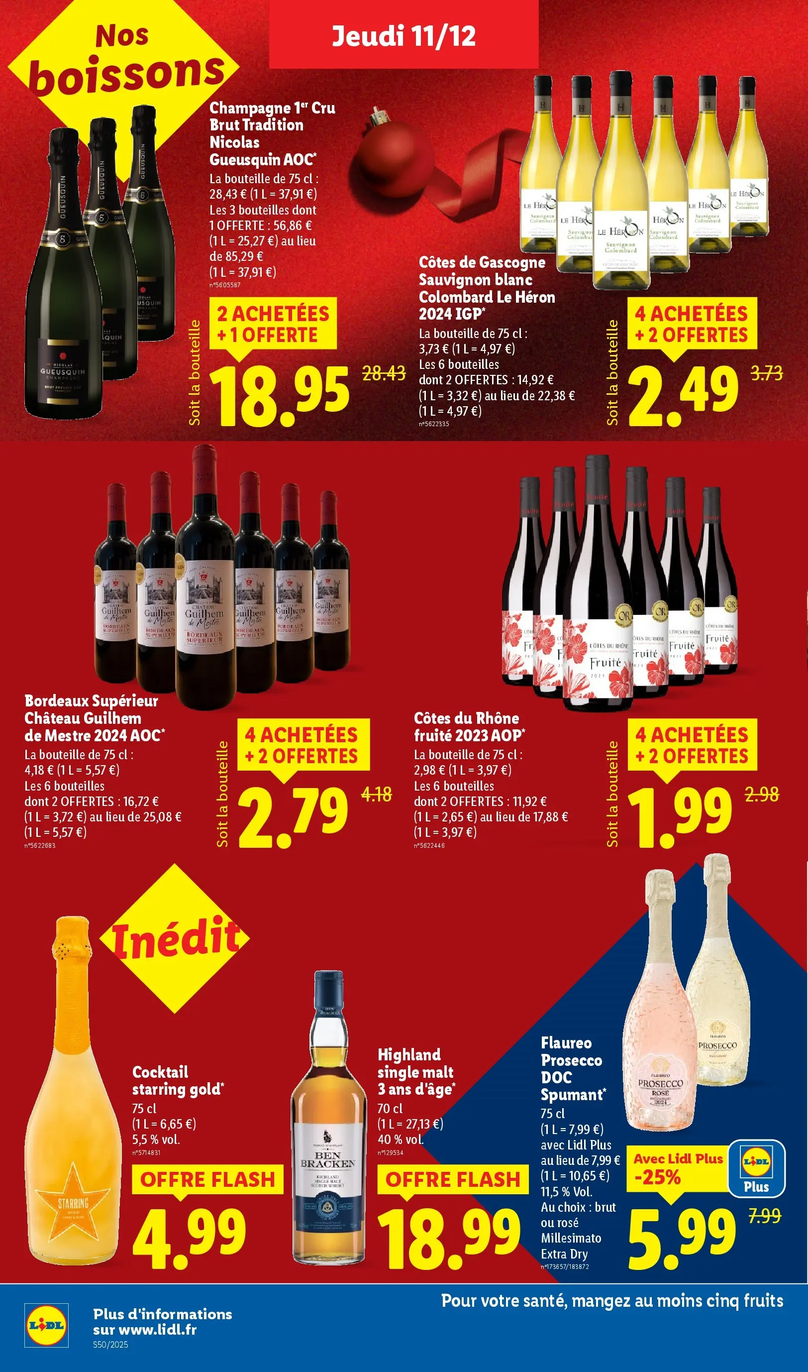 Catalogue LIDL du 10/12/2025 | Promo prospectus en ligne | Page: 36 Catalogue LIDL du 10/12/2025 | Promo prospectus en ligne | Page: 36
