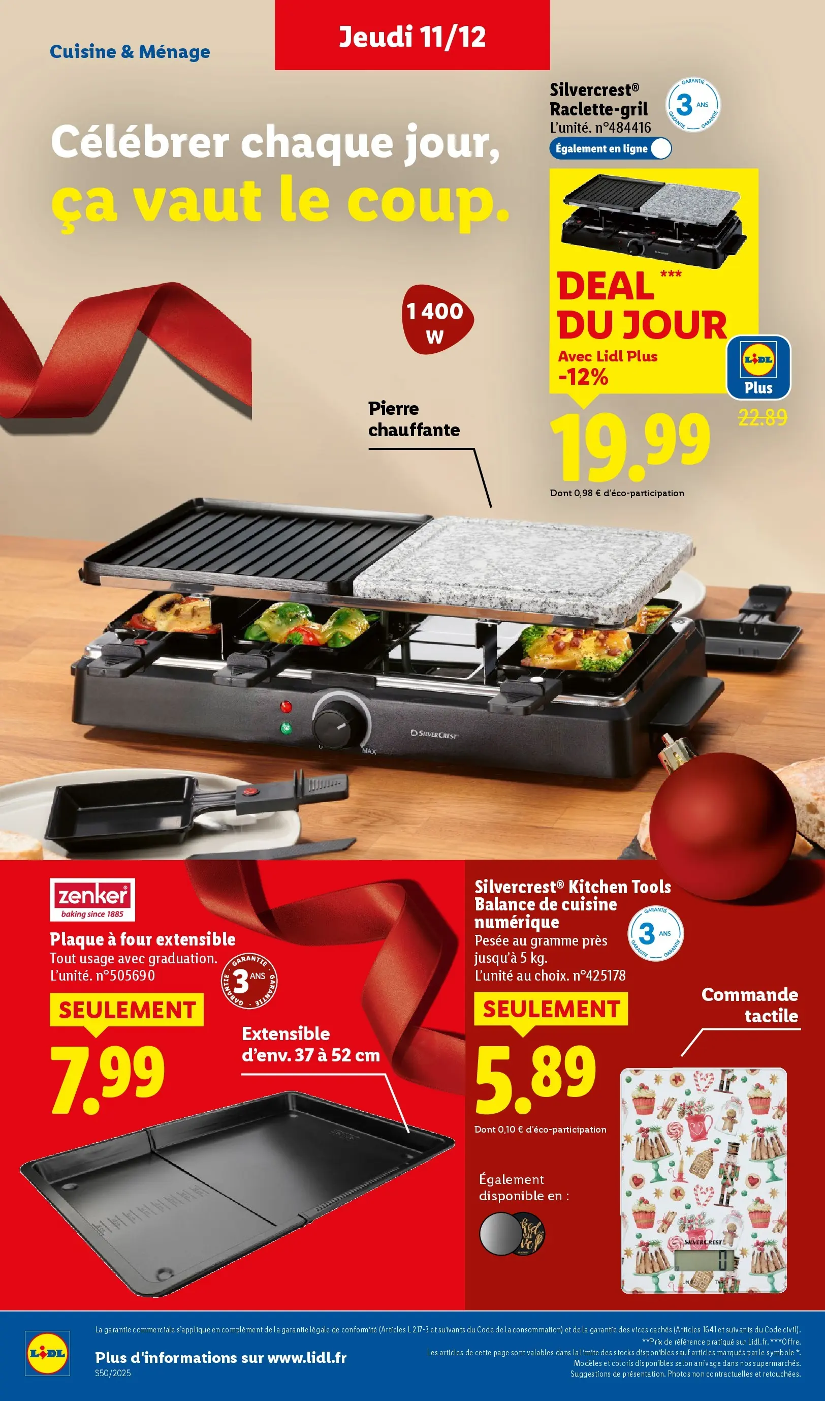 Catalogue LIDL du 10/12/2025 | Promo prospectus en ligne | Page: 44 Catalogue LIDL du 10/12/2025 | Promo prospectus en ligne | Page: 44
