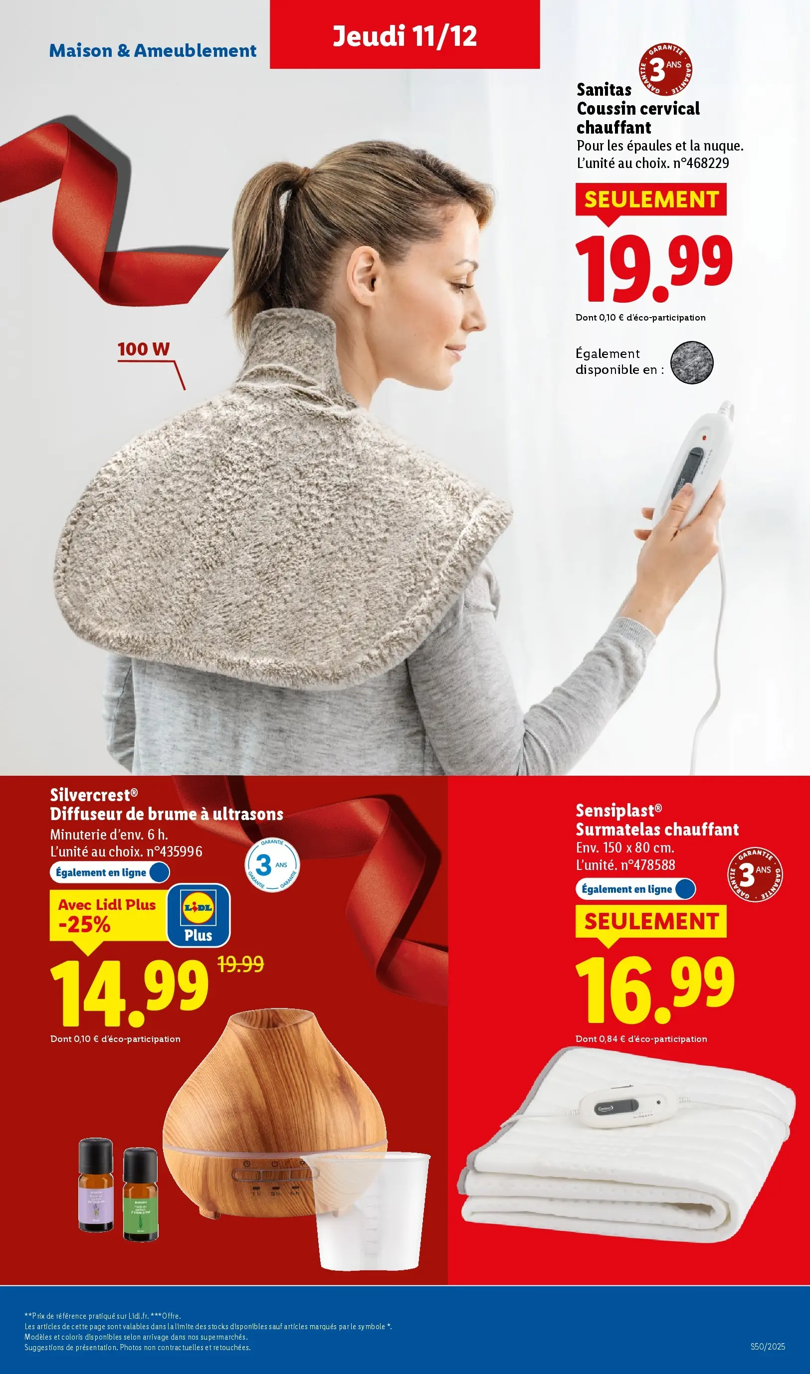Catalogue LIDL du 10/12/2025 | Promo prospectus en ligne | Page: 49 Catalogue LIDL du 10/12/2025 | Promo prospectus en ligne | Page: 49