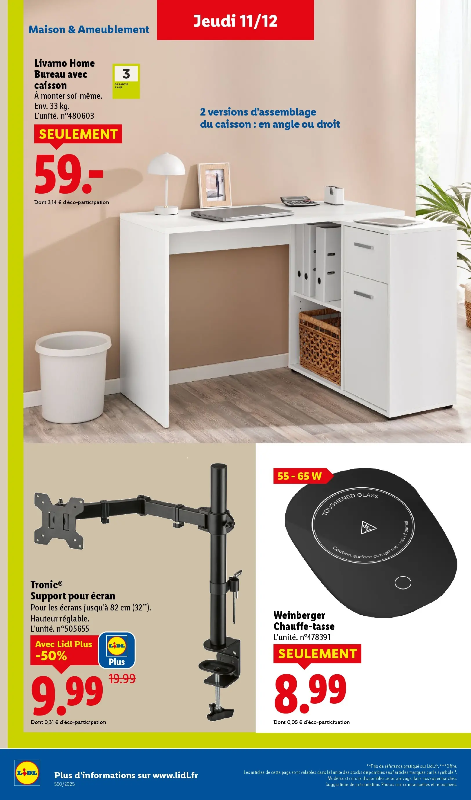 Catalogue LIDL du 10/12/2025 | Promo prospectus en ligne | Page: 52 Catalogue LIDL du 10/12/2025 | Promo prospectus en ligne | Page: 52