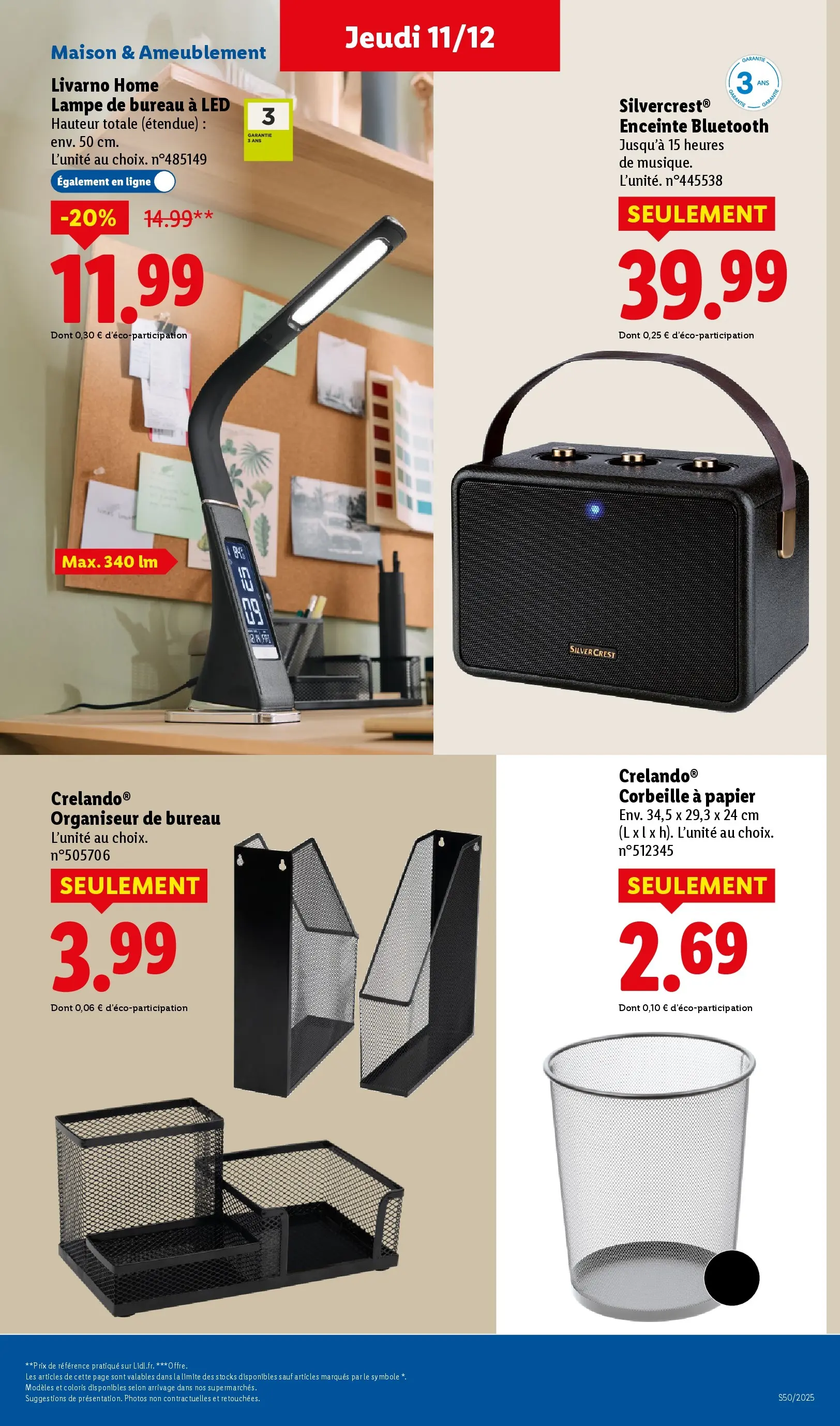Catalogue LIDL du 10/12/2025 | Promo prospectus en ligne | Page: 53 Catalogue LIDL du 10/12/2025 | Promo prospectus en ligne | Page: 53