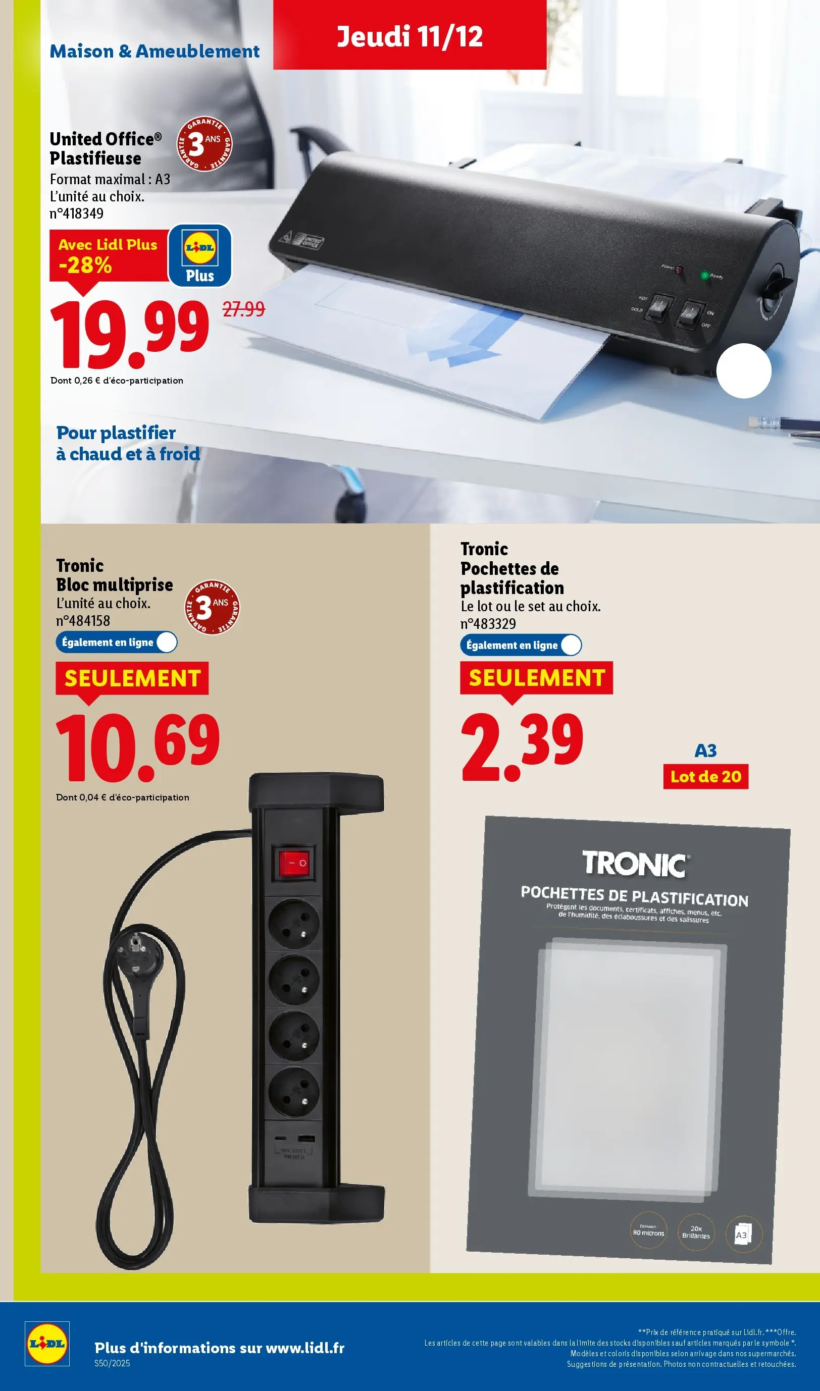 Catalogue LIDL du 10/12/2025 | Promo prospectus en ligne | Page: 54 Catalogue LIDL du 10/12/2025 | Promo prospectus en ligne | Page: 54