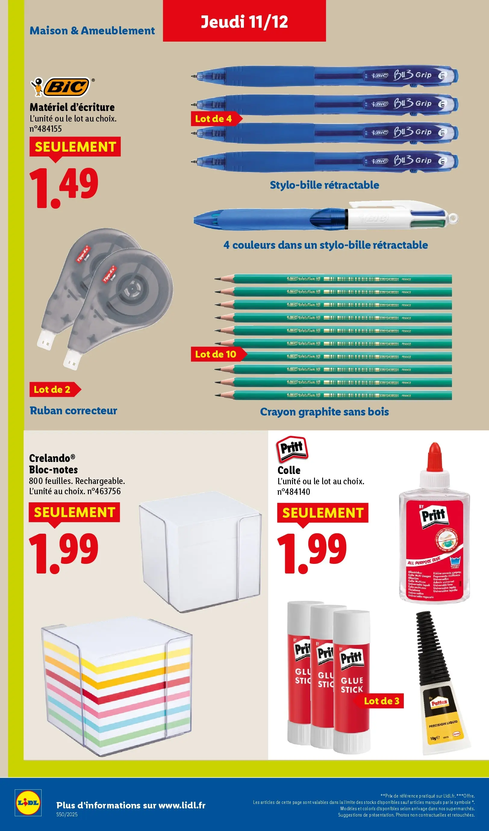 Catalogue LIDL du 10/12/2025 | Promo prospectus en ligne | Page: 56 Catalogue LIDL du 10/12/2025 | Promo prospectus en ligne | Page: 56