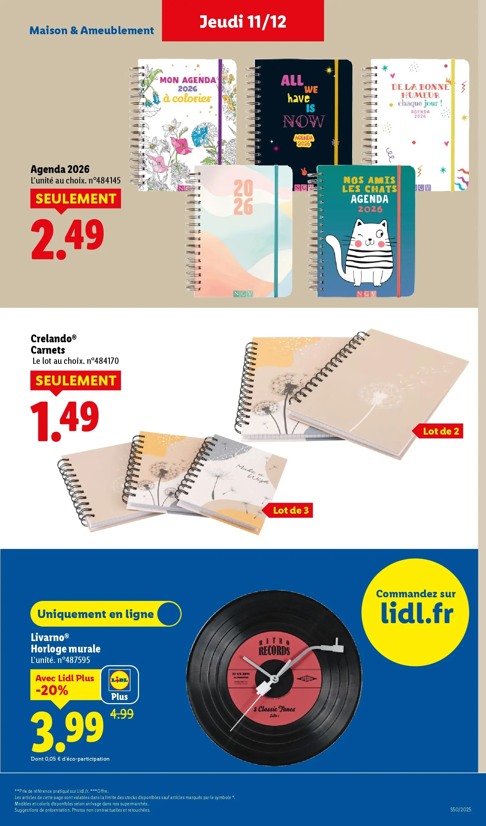 Catalogue LIDL du 10/12/2025 | Promo prospectus en ligne | Page: 57 Catalogue LIDL du 10/12/2025 | Promo prospectus en ligne | Page: 57