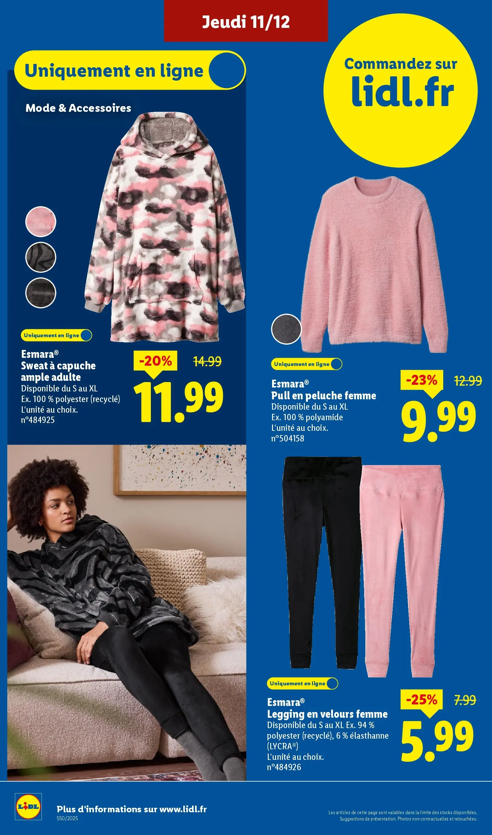 Catalogue LIDL du 10/12/2025 | Promo prospectus en ligne | Page: 62 Catalogue LIDL du 10/12/2025 | Promo prospectus en ligne | Page: 62