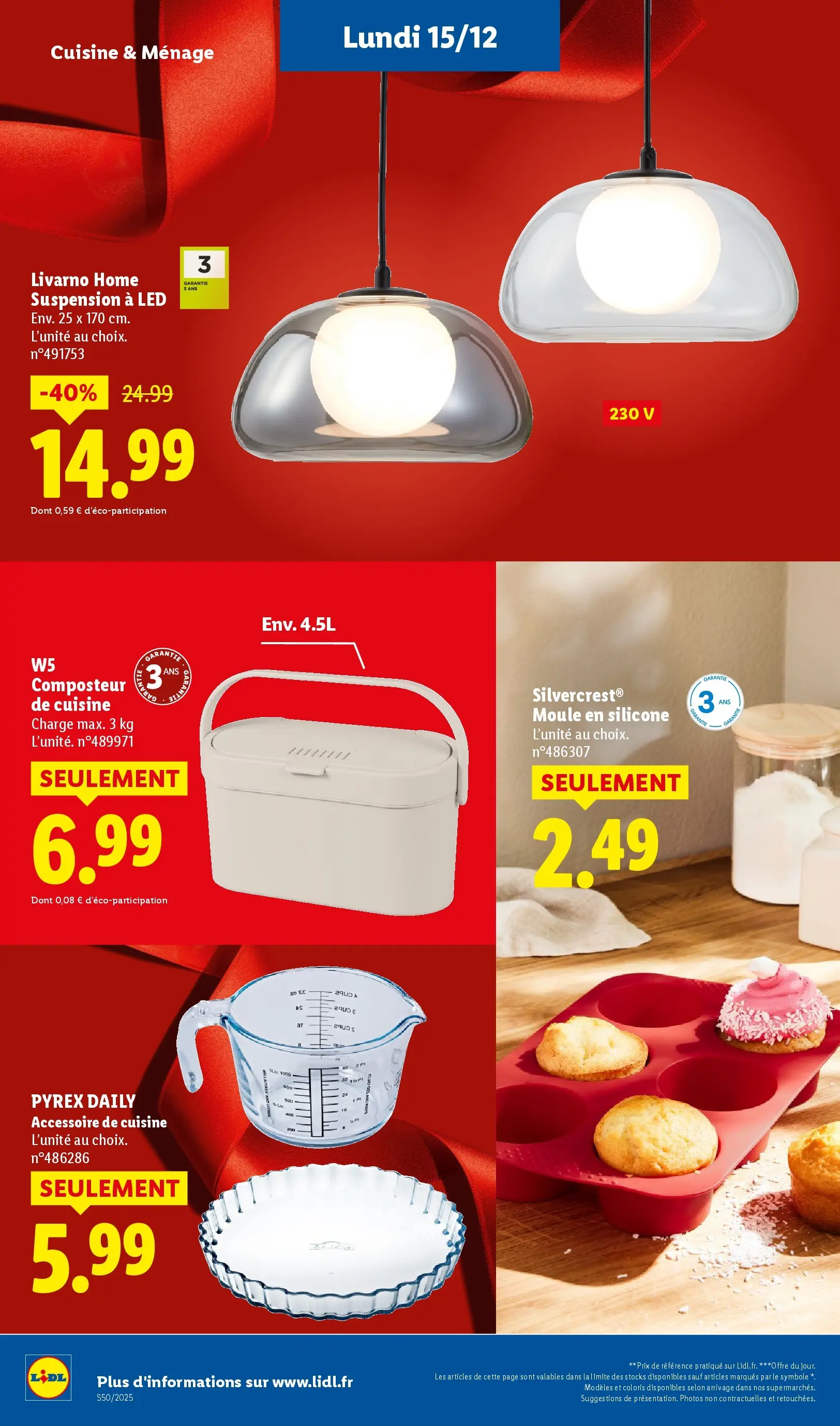 Catalogue LIDL du 10/12/2025 | Promo prospectus en ligne | Page: 76 Catalogue LIDL du 10/12/2025 | Promo prospectus en ligne | Page: 76