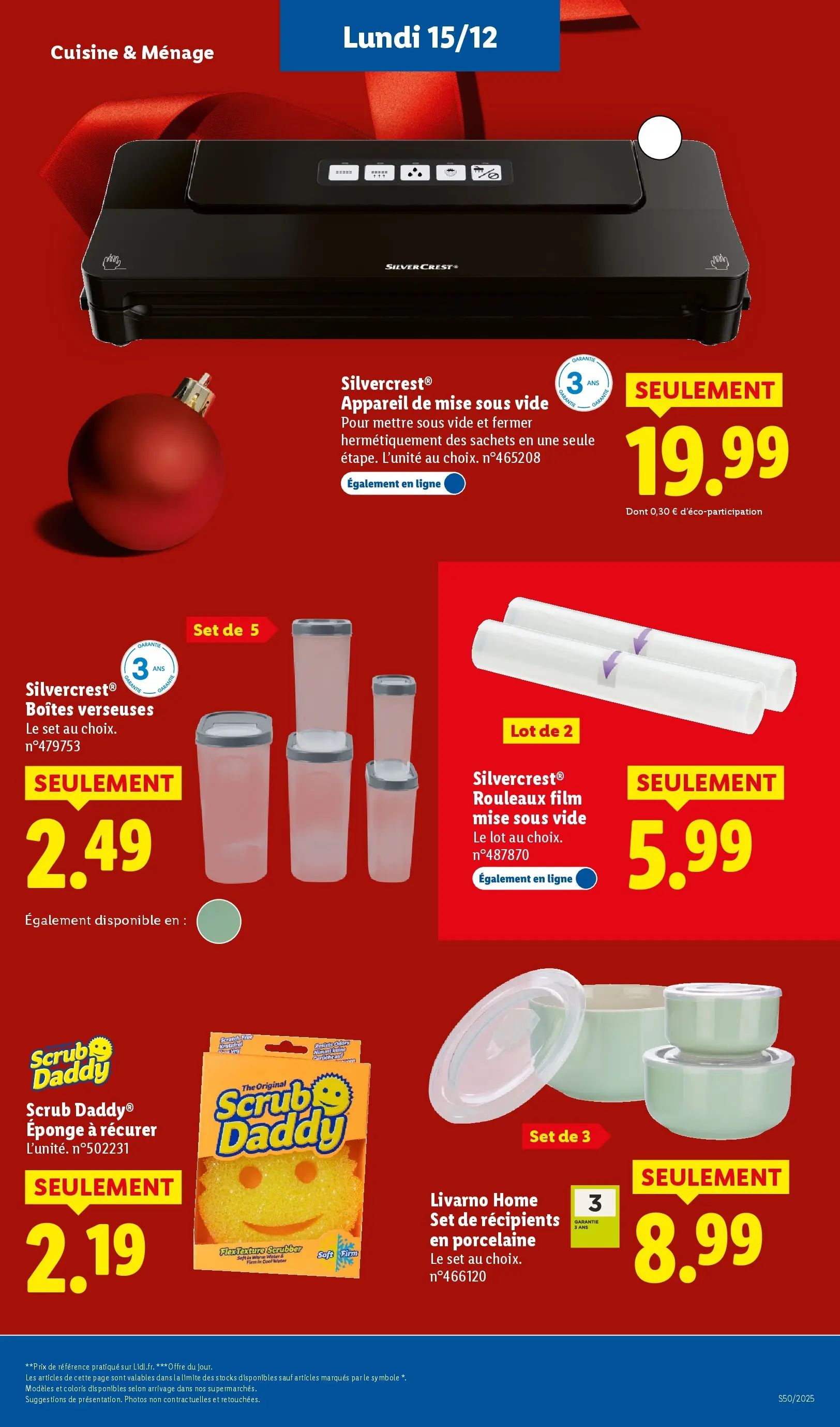 Catalogue LIDL du 10/12/2025 | Promo prospectus en ligne | Page: 77 Catalogue LIDL du 10/12/2025 | Promo prospectus en ligne | Page: 77