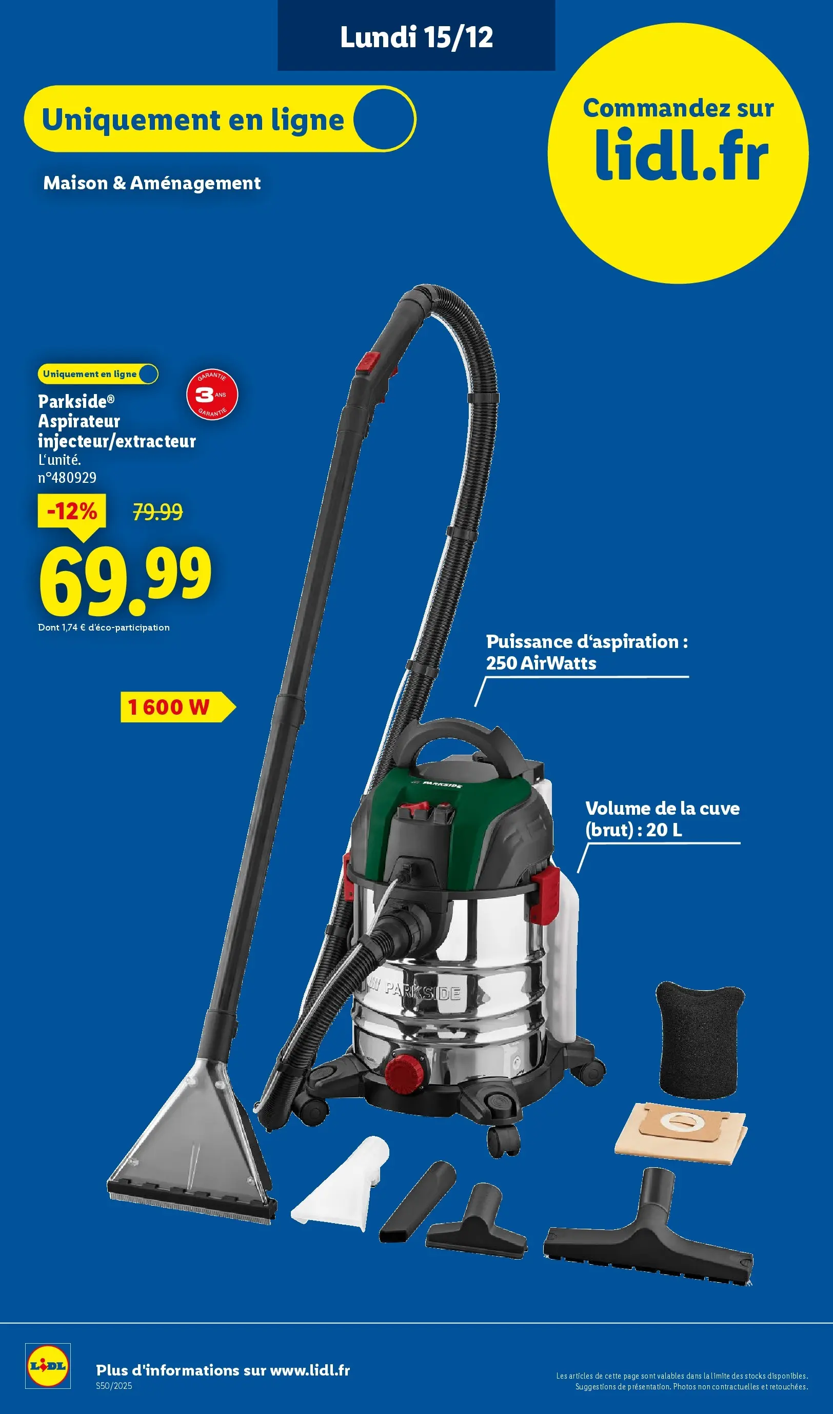 Catalogue LIDL du 10/12/2025 | Promo prospectus en ligne | Page: 84 Catalogue LIDL du 10/12/2025 | Promo prospectus en ligne | Page: 84