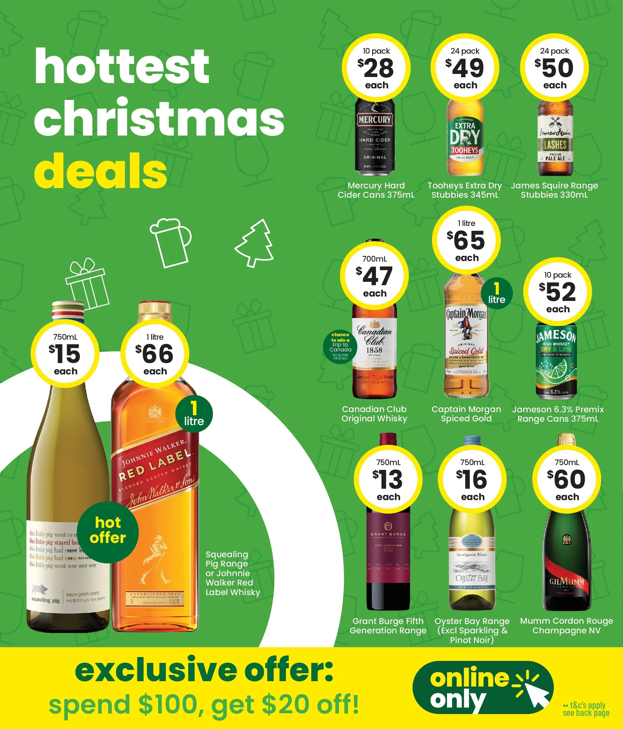 The Bottle-O - Good Value Booze, In Good Value Wrapping 08/12 - 07/12/2025 > weekly / monthly specials | Page: 2 | Products: Whiskey, Scotch, Lime