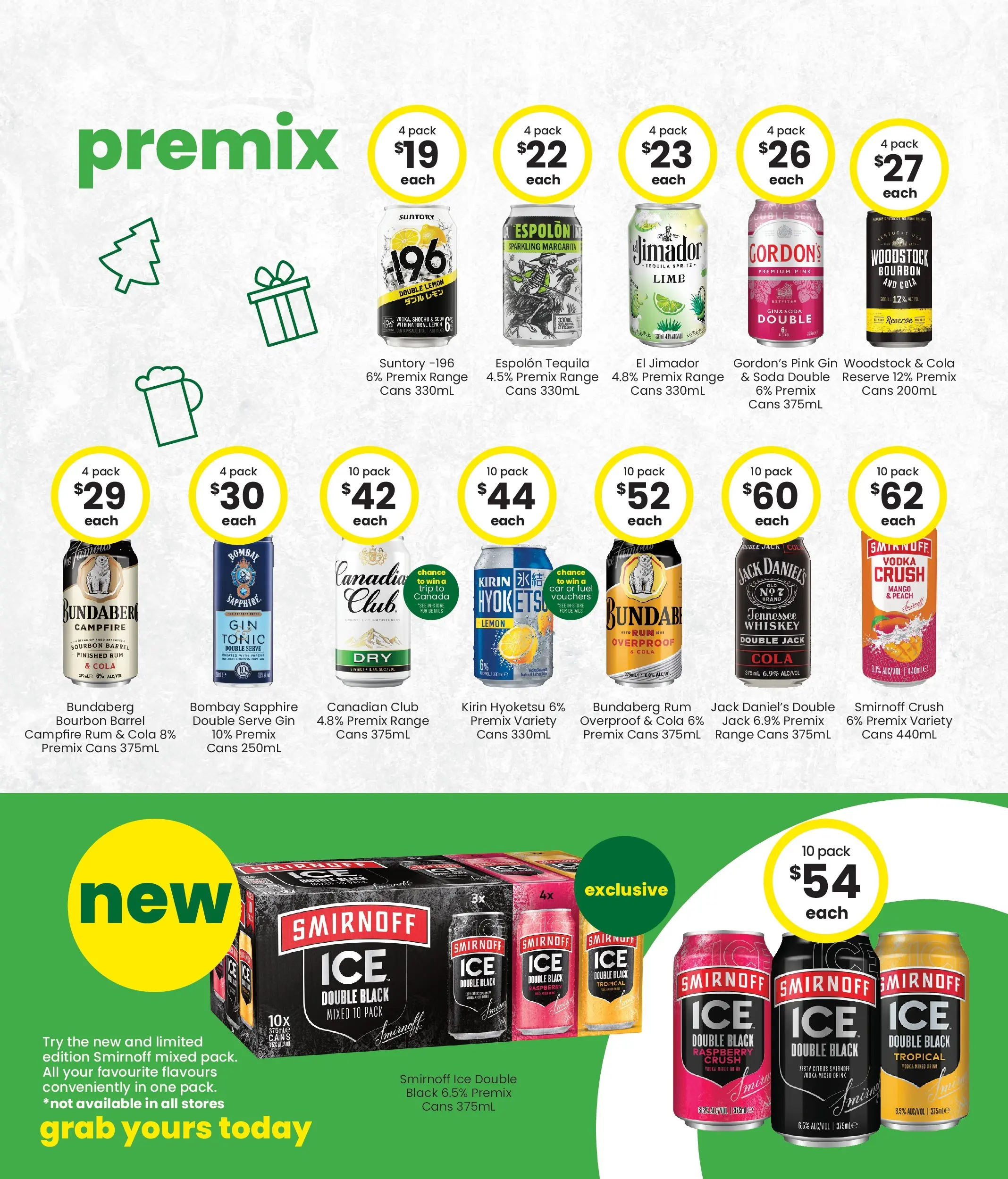 The Bottle-O - Good Value Booze, In Good Value Wrapping 08/12 - 07/12/2025 > weekly / monthly specials | Page: 6 | Products: Bourbon, Whiskey, Mango, Raspberry