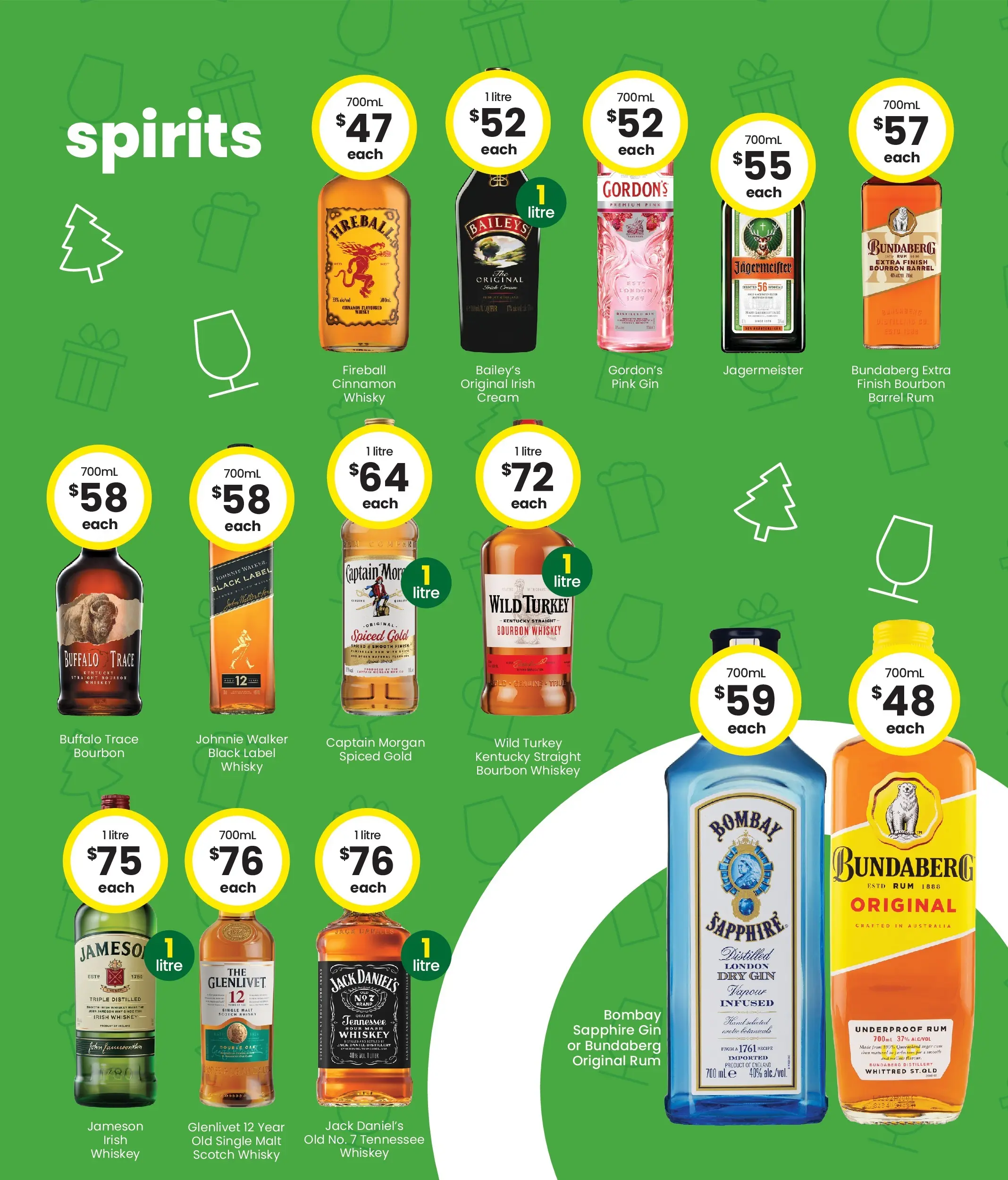 The Bottle-O Catalogue Wondunna, Maryborough, Bli Bli - 08/12/2025 > weekly / monthly specials | Page: 5 | Products: Mask, Gin, Scotch, Turkey