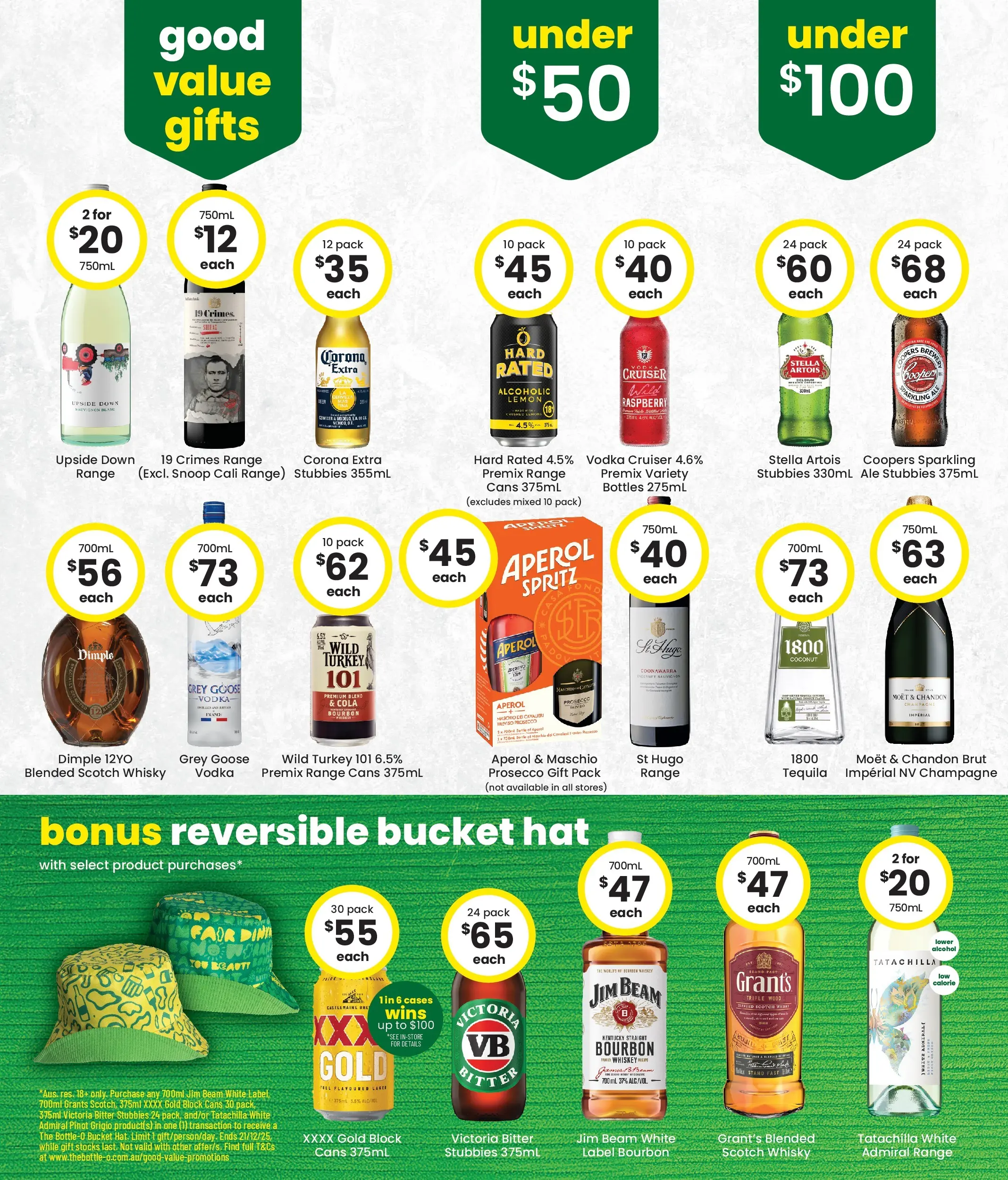 The Bottle-O Catalogue Noonamah, Humpty Doo, Winnellie - 08/12/2025 > weekly / monthly specials | Page: 3 | Products: Vodka, Whiskey, Raspberry, Hat