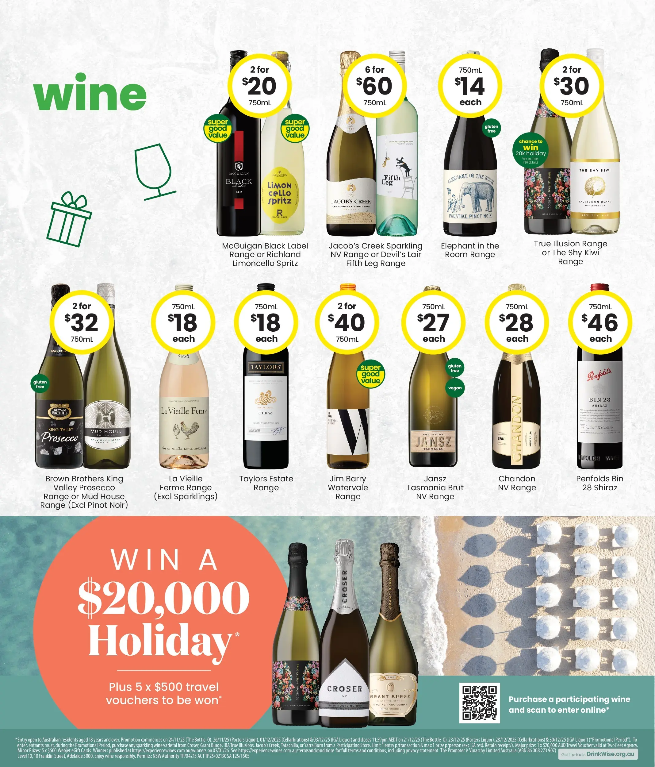 The Bottle-O Catalogue Katherine  - 08/12/2025 > weekly / monthly specials | Page: 7 | Products: Wine