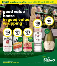 Preview of The Bottle-O - Good Value Booze, In Good Value Wrapping 08/12 - valid from 07.12.2025