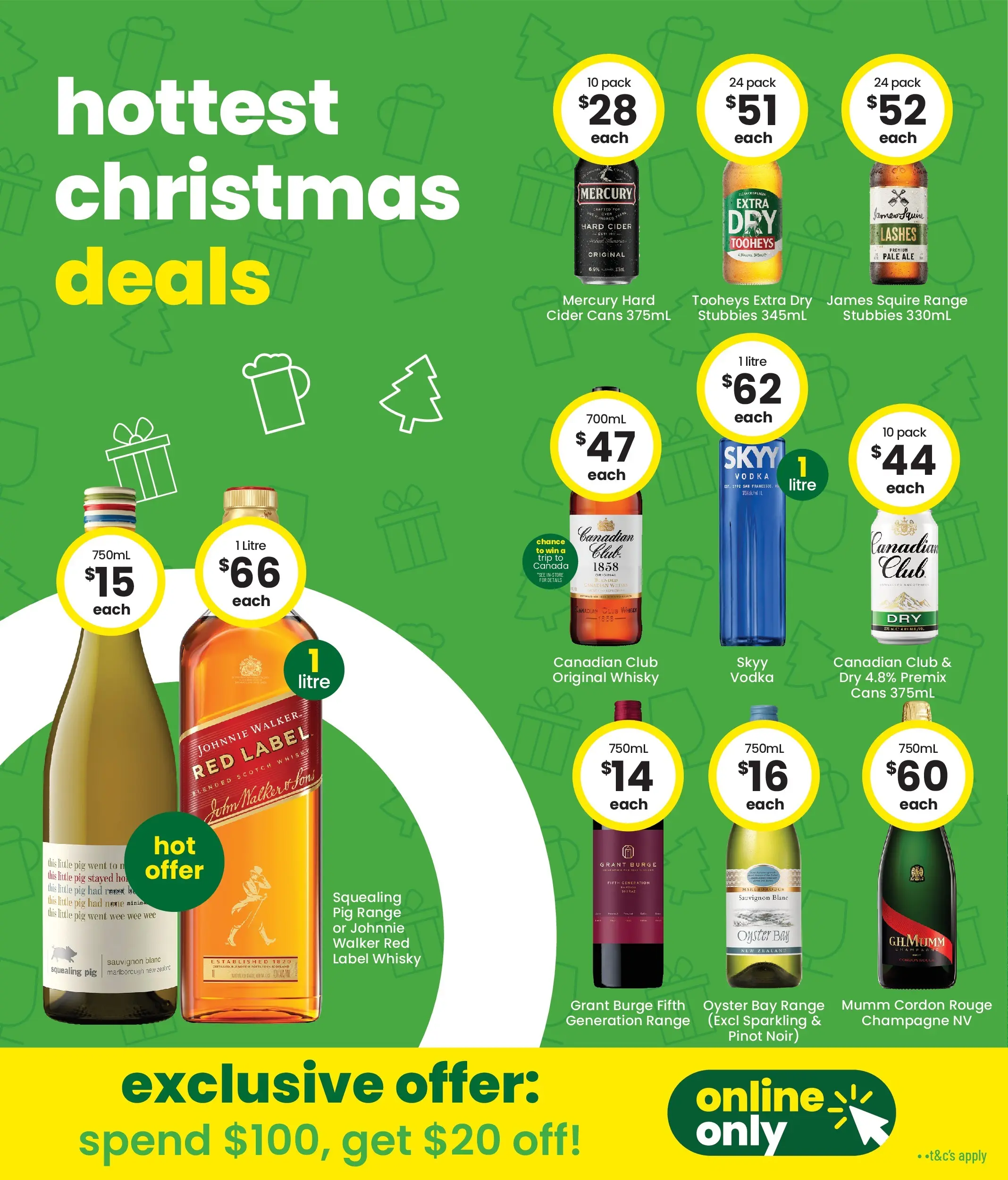 The Bottle-O Catalogue Townsville, Rainbow Beach, Surat  - 08/12/2025 > weekly / monthly specials | Page: 2 | Products: Vodka, Scotch