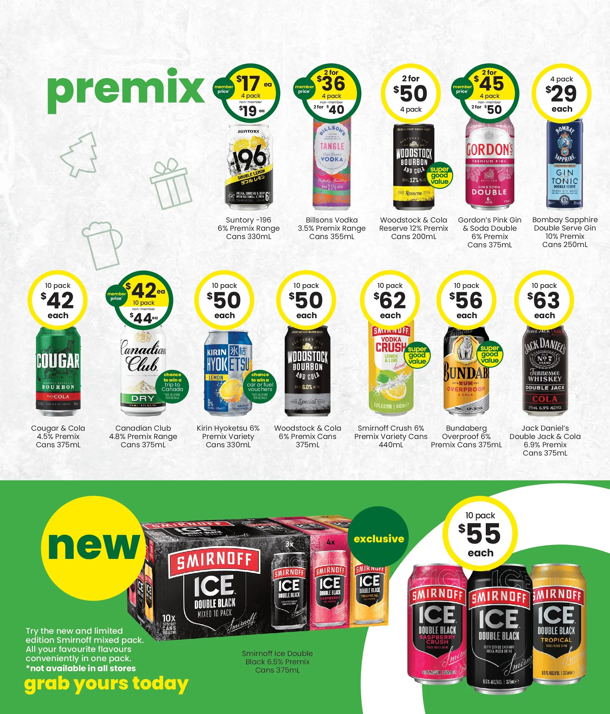 The Bottle-O - Good Value Booze, In Good Value Wrapping 08/12 - 07/12/2025 > weekly / monthly specials | Page: 6 | Products: Gin, Vodka, Whiskey, Raspberry