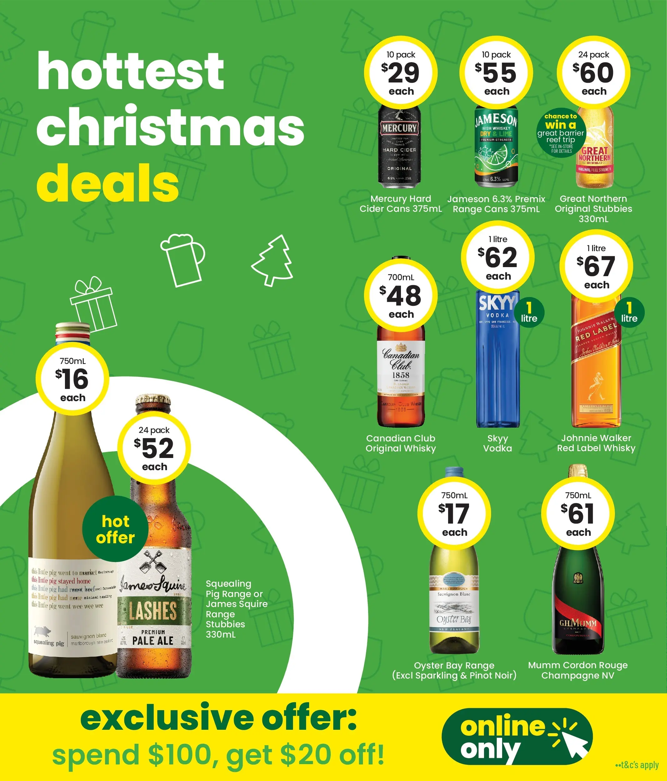 The Bottle-O - Good Value Booze, In Good Value Wrapping 08/12 - 07/12/2025 > weekly / monthly specials | Page: 2 | Products: Vodka, Whiskey, Lime