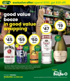Preview of The Bottle-O - Good Value Booze, In Good Value Wrapping 08/12 - valid from 07.12.2025 Preview of The Bottle-O - Good Value Booze, In Good Value Wrapping 08/12 - valid from 07.12.2025