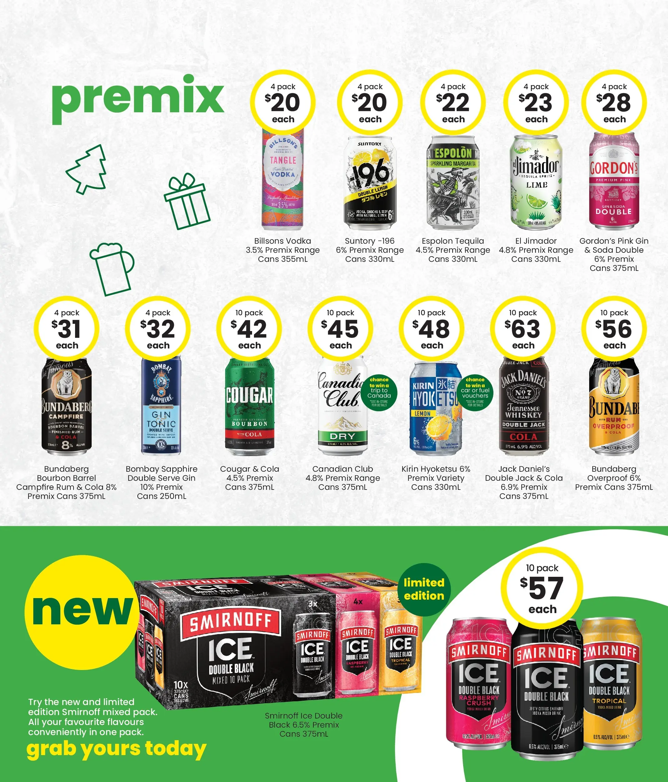 The Bottle-O Catalogue Wickham, Deniliquin, The Oaks - 08/12/2025 > weekly / monthly specials | Page: 6 | Products: Gin, Vodka, Lemon, Lime