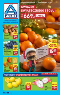 Pogląd oferty "Aldi - Gwiazdy świątecznego stołu w ALDI" - ważna od 07.12.2025 Pogląd oferty "Aldi - Gwiazdy świątecznego stołu w ALDI" - ważna od 07.12.2025
