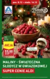 Pyszne maliny na święta w ALDI