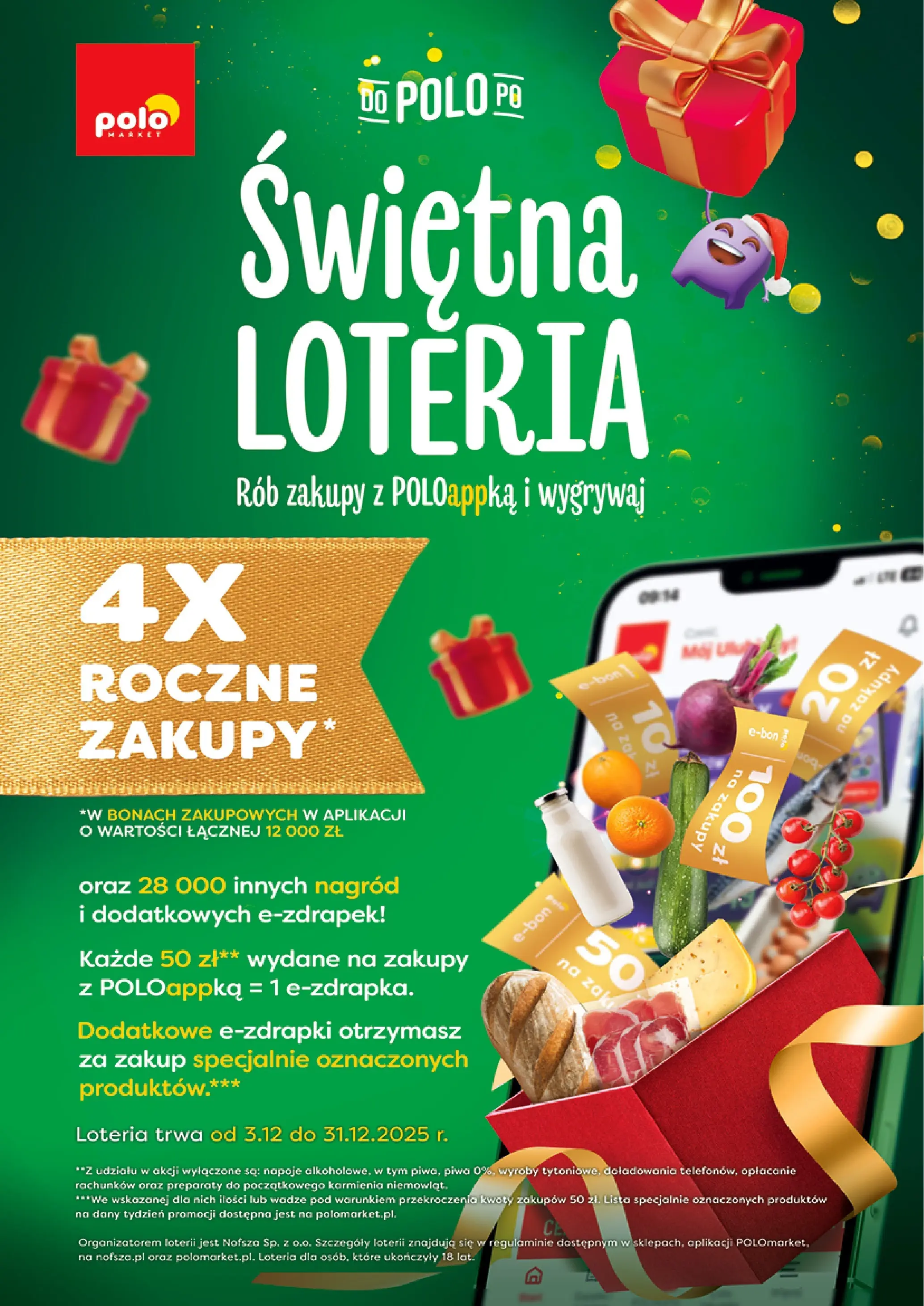 Nowa POLOmarket gazetka od jutra 03.12.2025 (PDF) | Strona: 2 | Produkty: Napoje