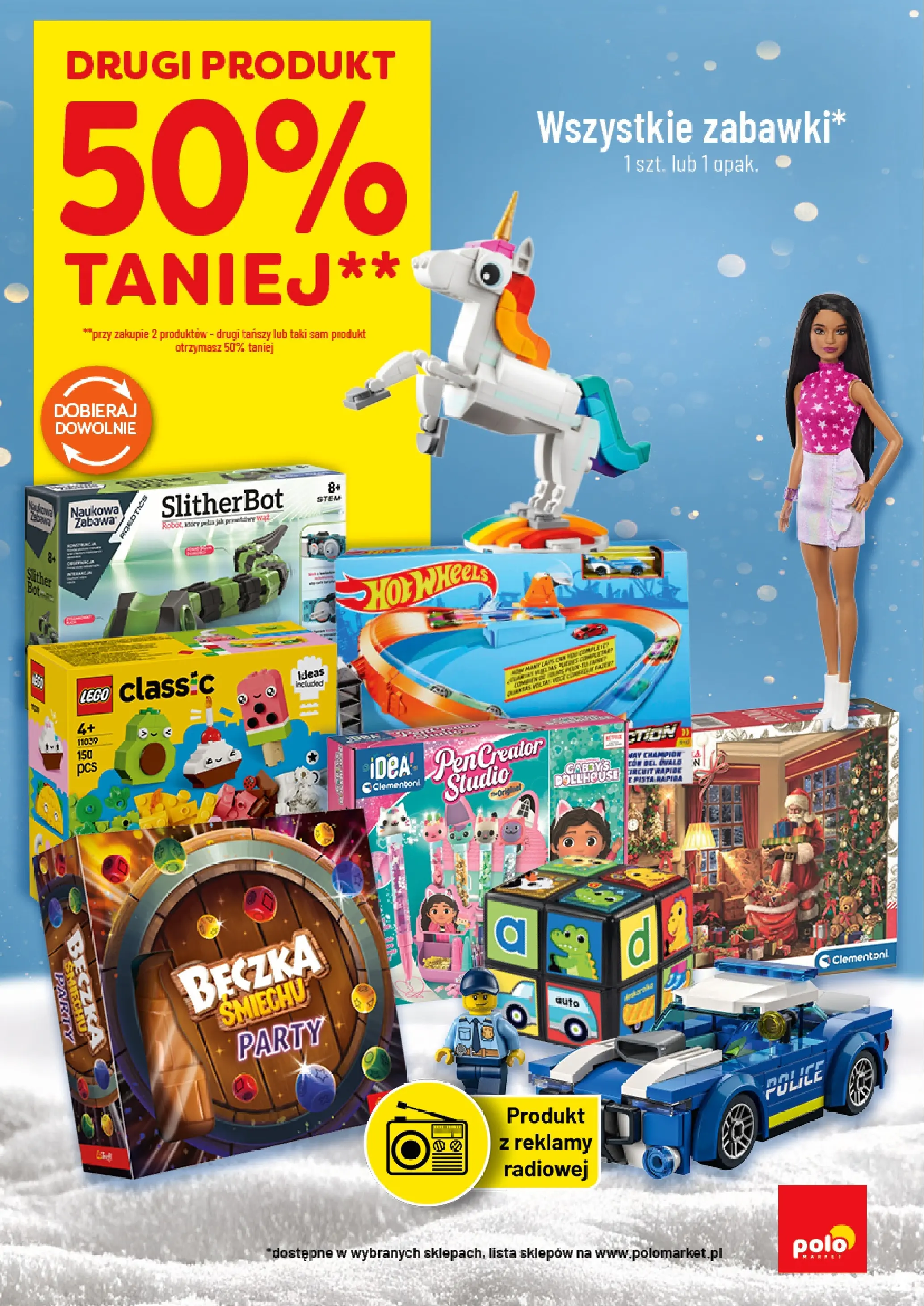 Nowa POLOmarket gazetka od jutra 03.12.2025 (PDF) | Strona: 3 | Produkty: Lego