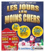 E.Leclerc Les jours les moins chers - au 07.12.2025