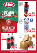 Max Supermercati Corsa alla scorta di Natale - al 16.12.2025