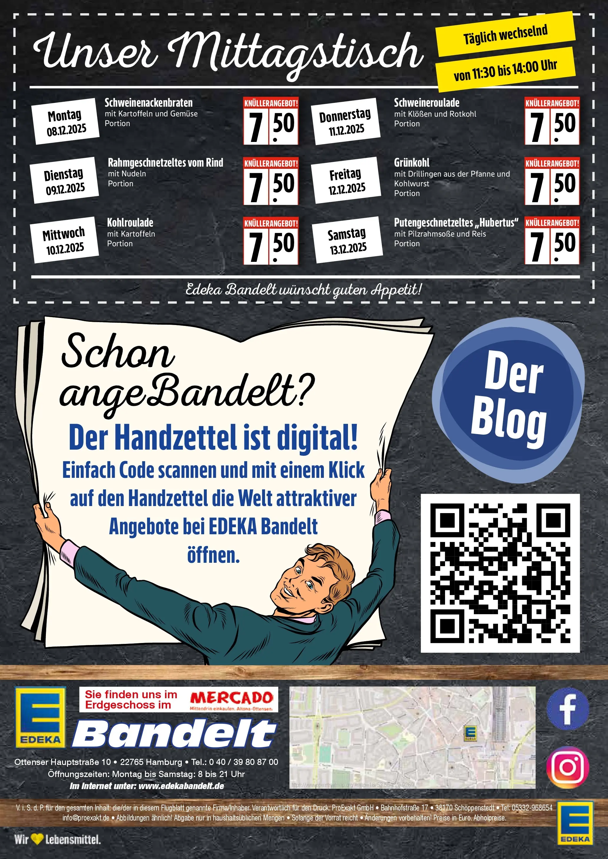 Edeka prospekt Hamburg	 (ab 07.12.2025) » Angebote Online | Seite: 8 | Produkte: Kartoffeln, Gemüse, Reis, Uhr