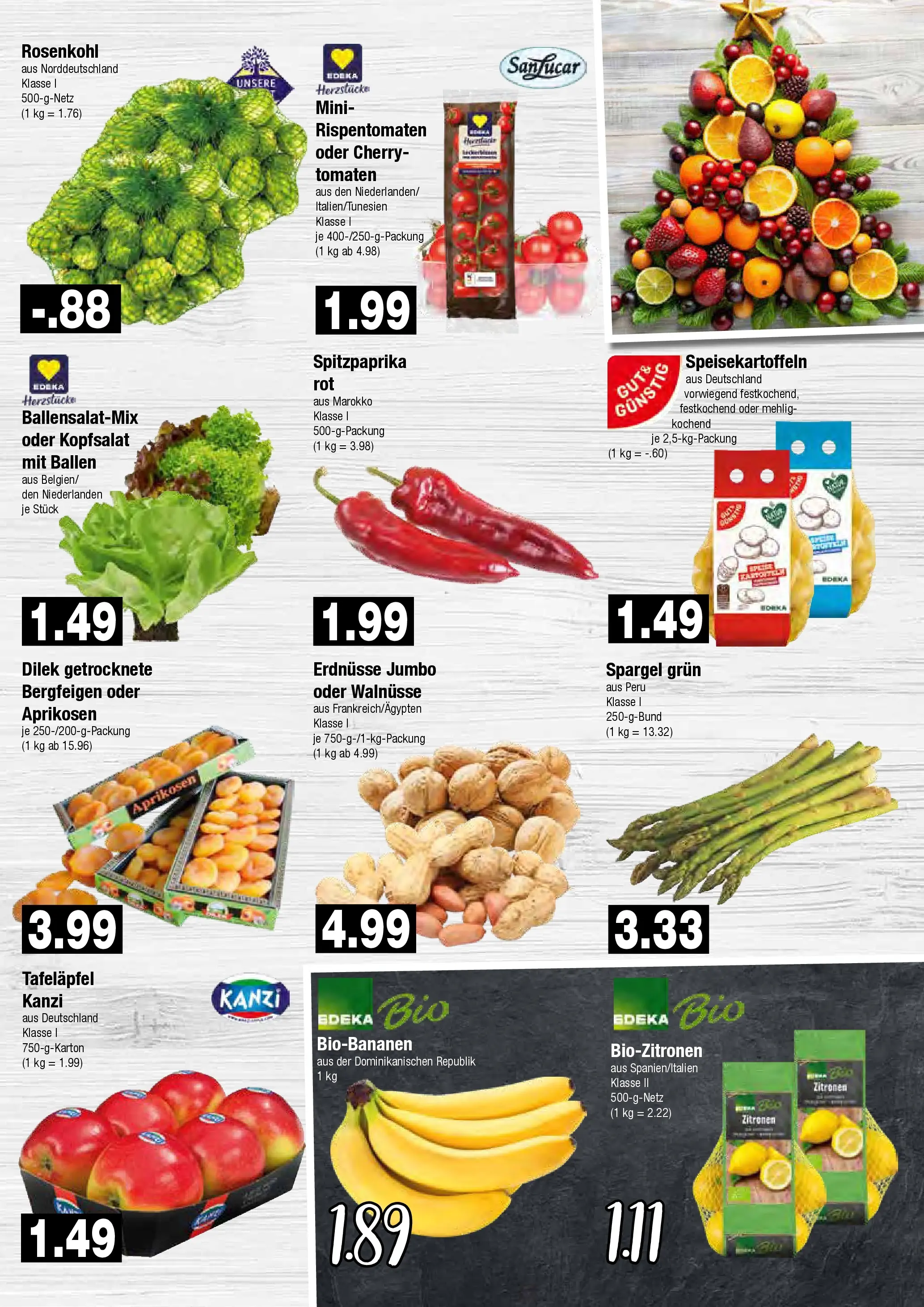 Edeka prospekt Hamburg	 (ab 07.12.2025) » Angebote Online | Seite: 3 | Produkte: Erdnüsse, Walnüsse, Tomaten, Zitronen
