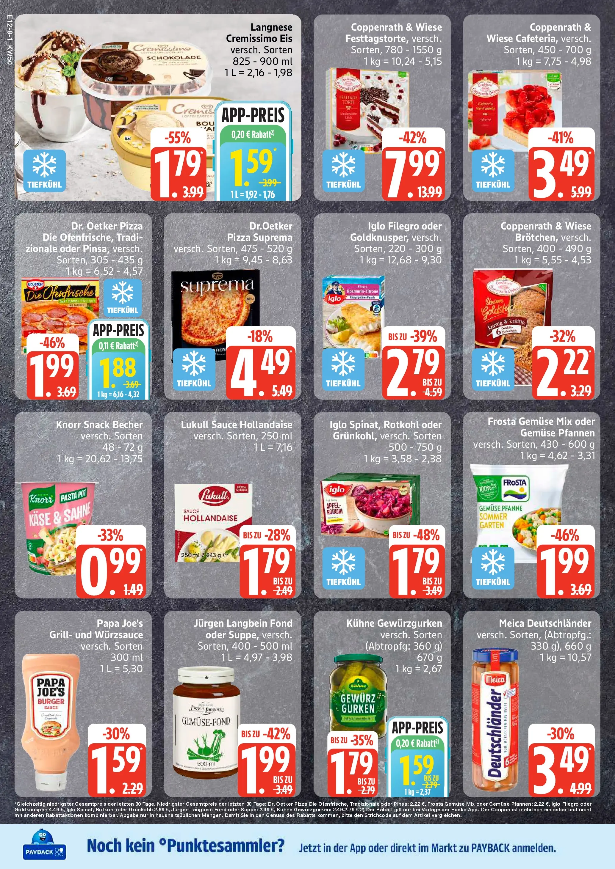 Edeka prospekt Sterup	 (ab 07.12.2025) » Angebote Online | Seite: 8 | Produkte: Grill, Cremissimo, Rotkohl, Schokolade