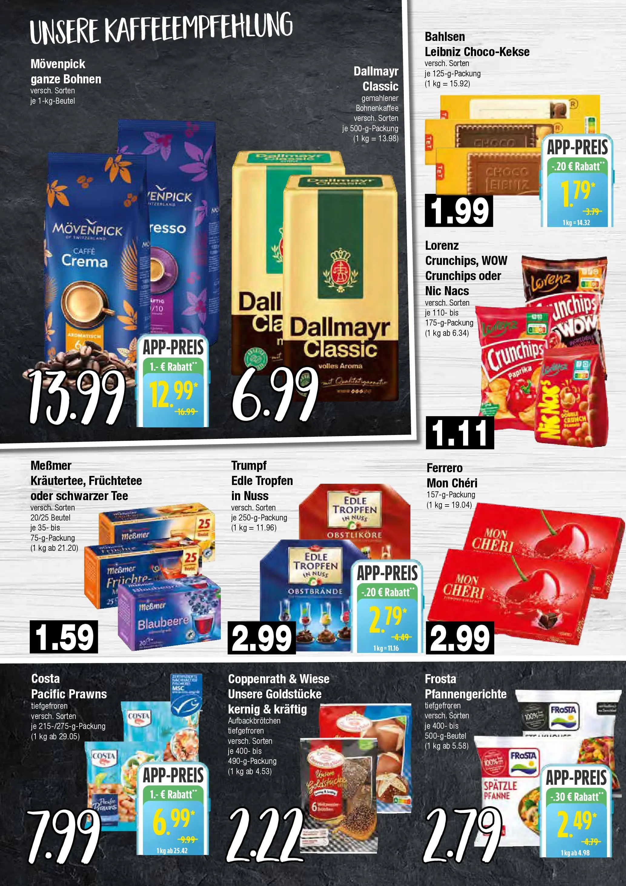 Edeka prospekt Hamburg	 (ab 07.12.2025) » Angebote Online | Seite: 6 | Produkte: Messmer, Frosta, Dallmayr, Tee