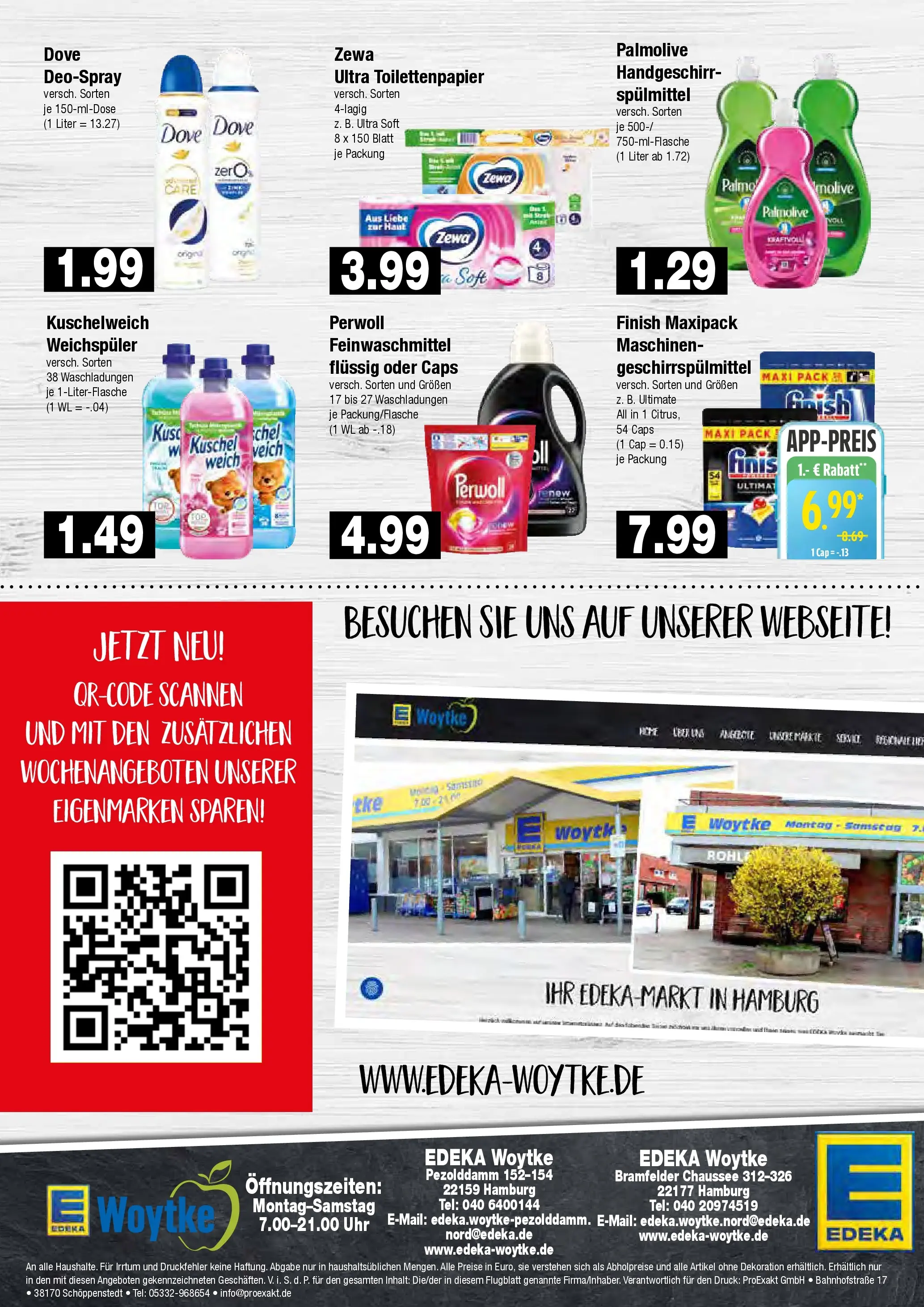 Edeka prospekt Hamburg	 (ab 07.12.2025) » Angebote Online | Seite: 8 | Produkte: Kuschelweich, Deodorant, Deospray, Uhr