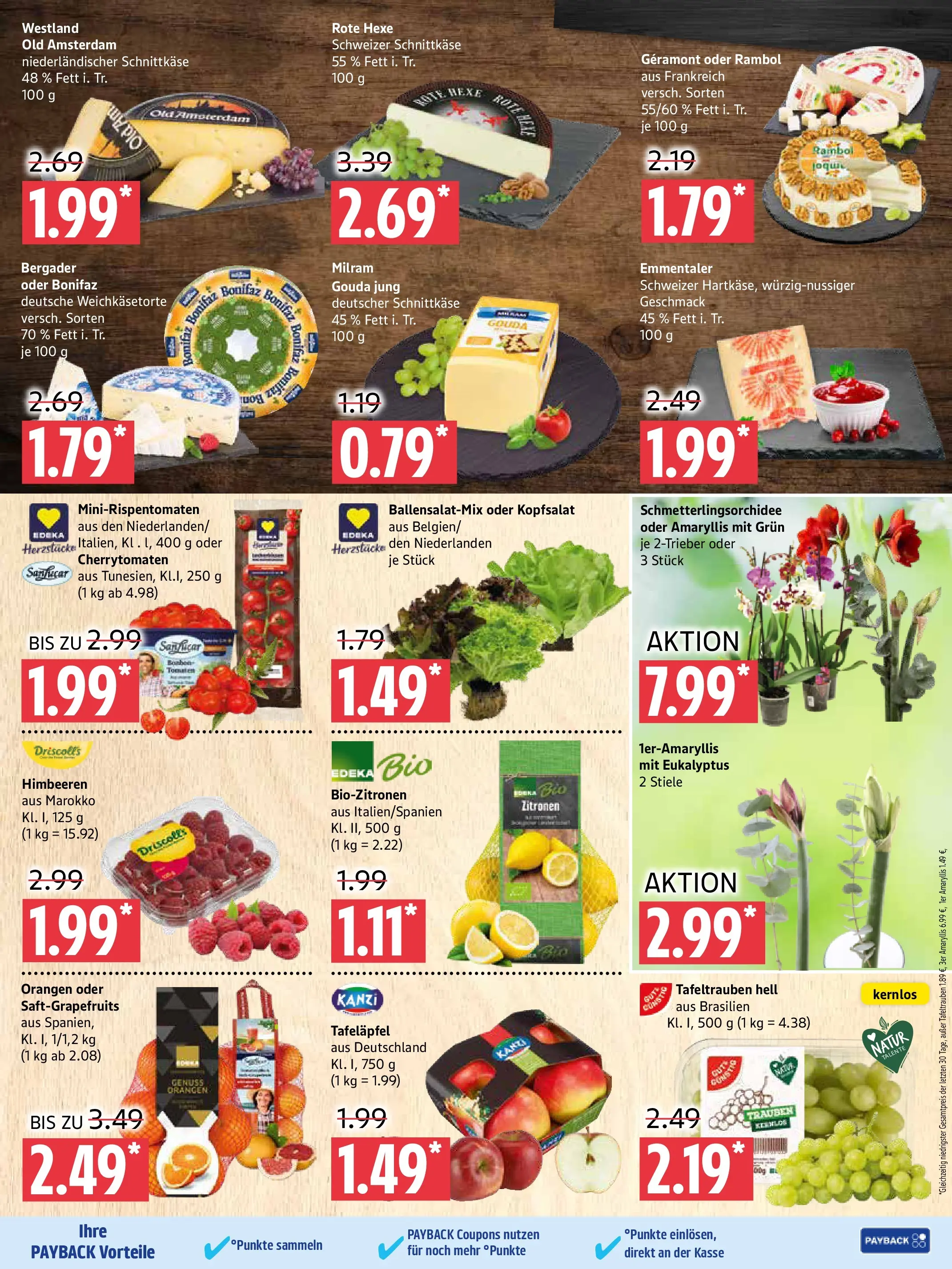 Marktkauf - Marktkauf: Wochenangebote (ab 08.12.2025) » Angebote online | Seite: 3 | Produkte: Himbeeren, Geramont, Gouda, Zitronen