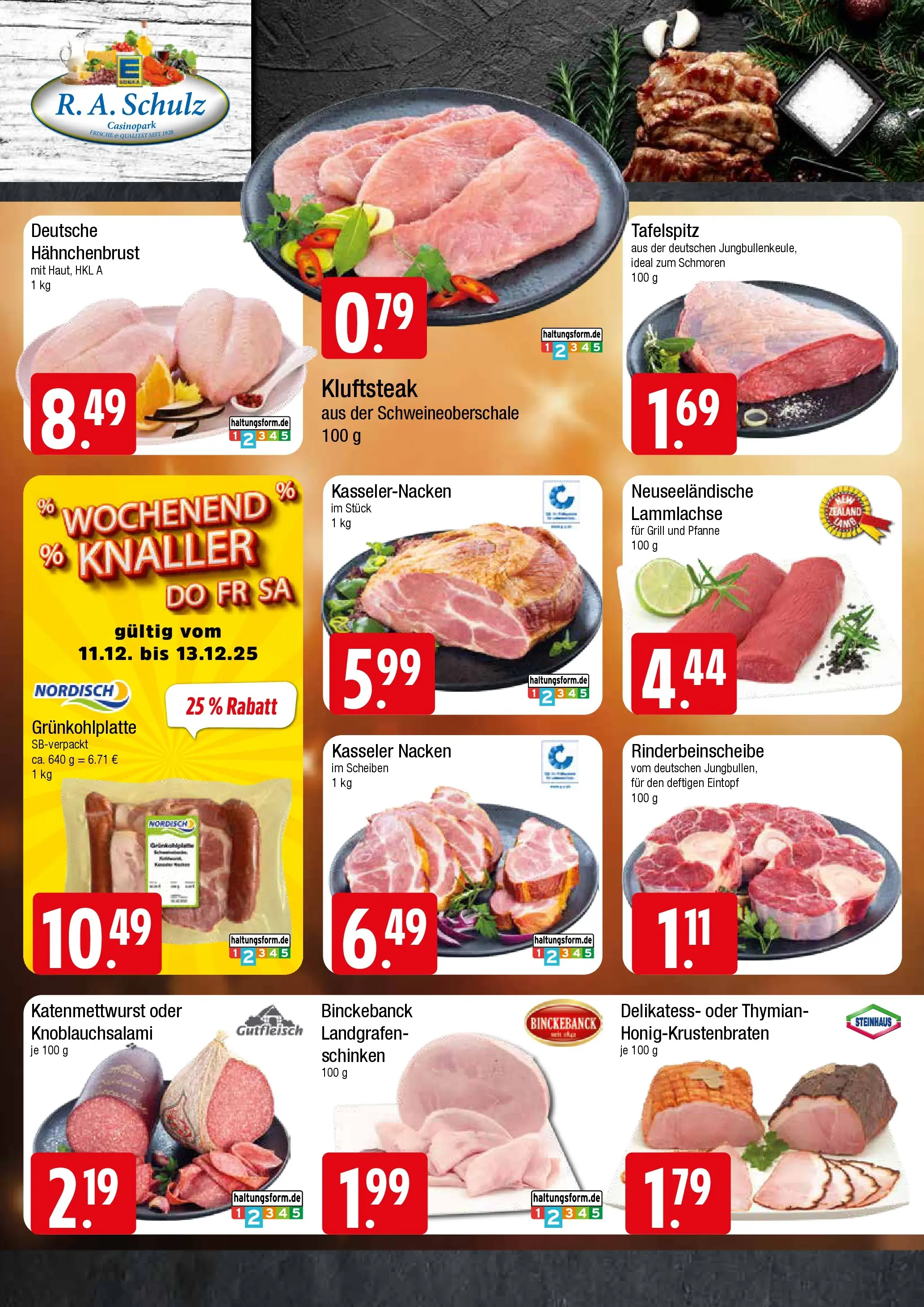 Edeka prospekt Wentorf	 (ab 07.12.2025) » Angebote Online | Seite: 2 | Produkte: Grill, Kasseler nacken, Schinken, Steak