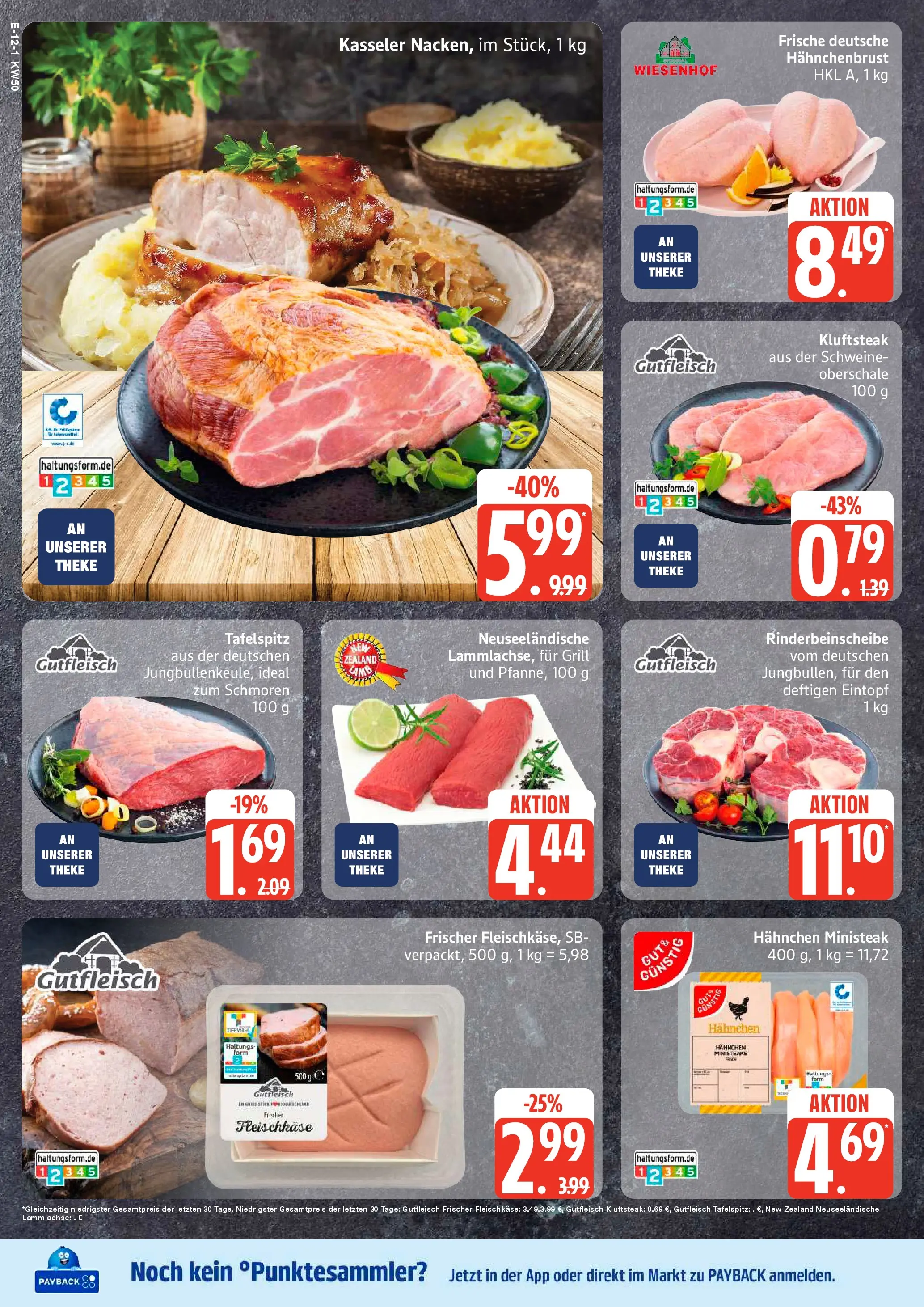Edeka prospekt Hamburg	 (ab 07.12.2025) » Angebote Online | Seite: 14 | Produkte: Hahnchen, Theke, Steak, Hahnchenbrust