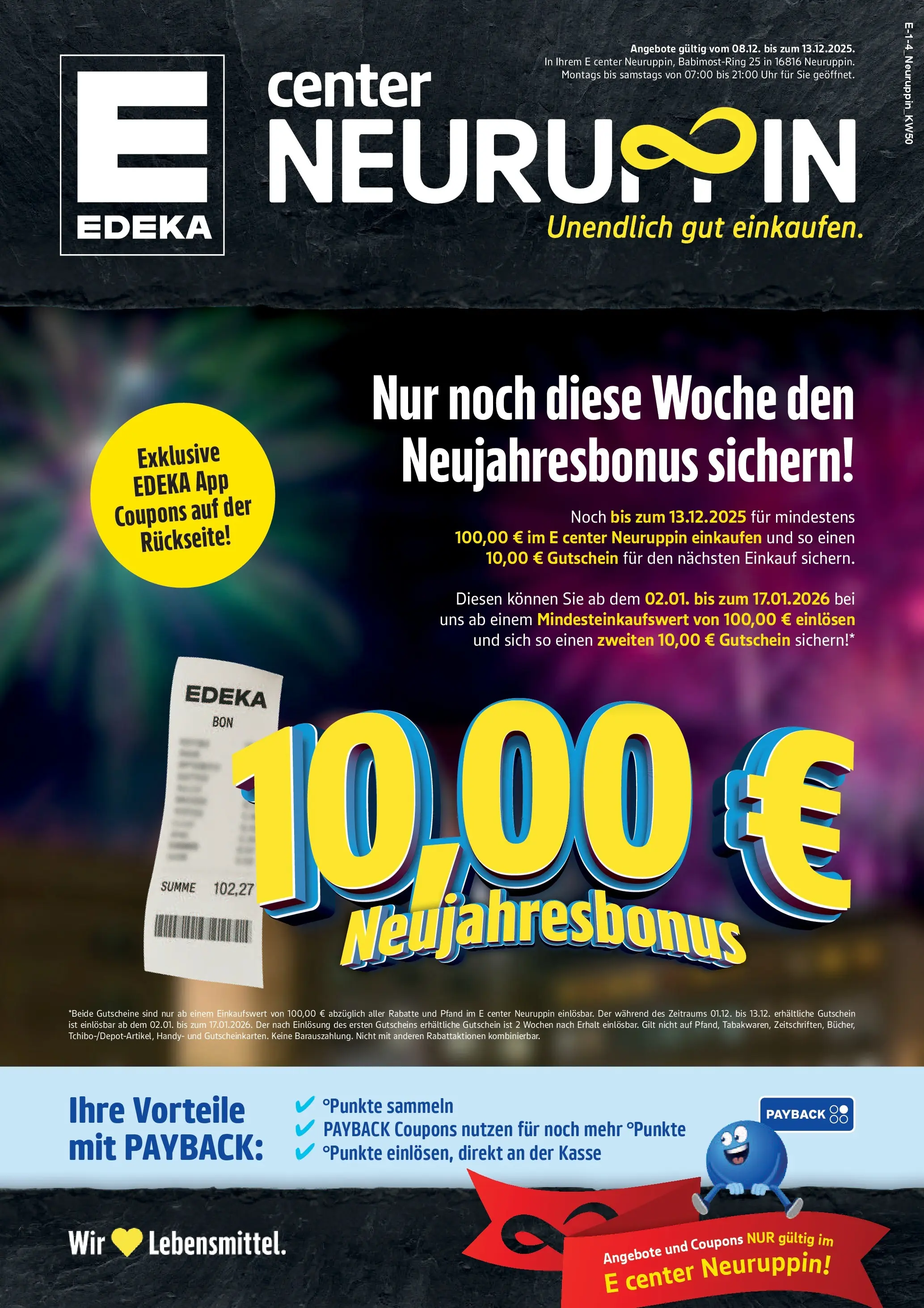Edeka prospekt Neuruppin	 (ab 07.12.2025) » Angebote Online | Seite: 1 | Produkte: Uhr