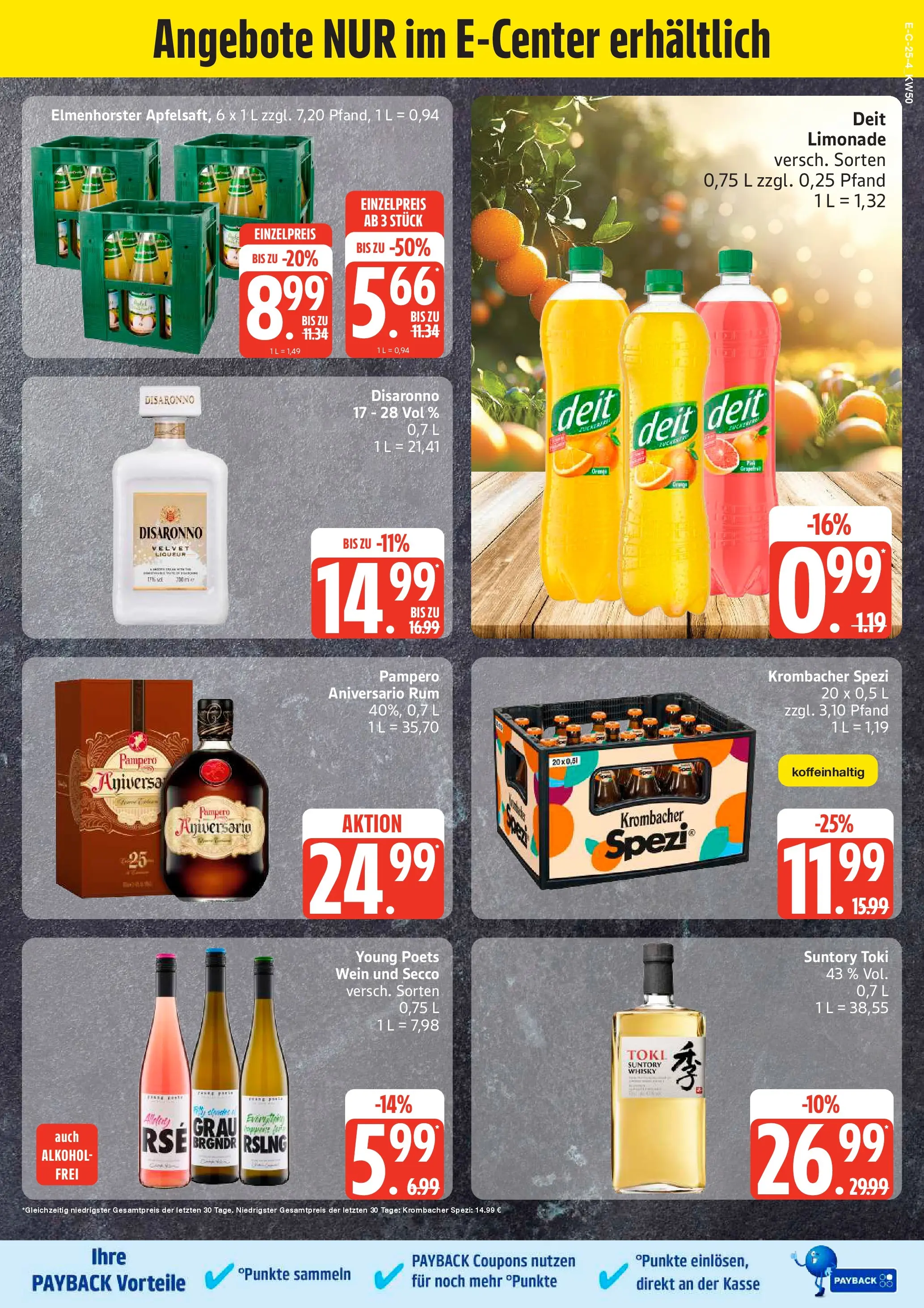 Marktkauf - Marktkauf: Wochenangebote (ab 08.12.2025) » Angebote online | Seite: 25 | Produkte: Whisky, Rum, Limonade, Wein