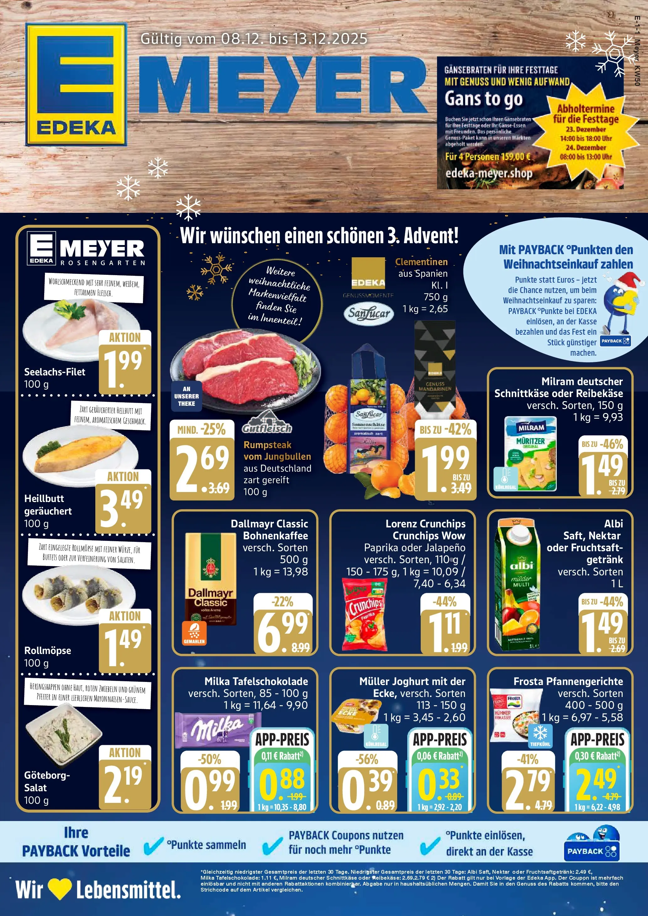 Edeka prospekt Seevetal	 (ab 07.12.2025) » Angebote Online | Seite: 1 | Produkte: Pfeffer, Lorenz crunchips, Reibekase, Fruchtsaft