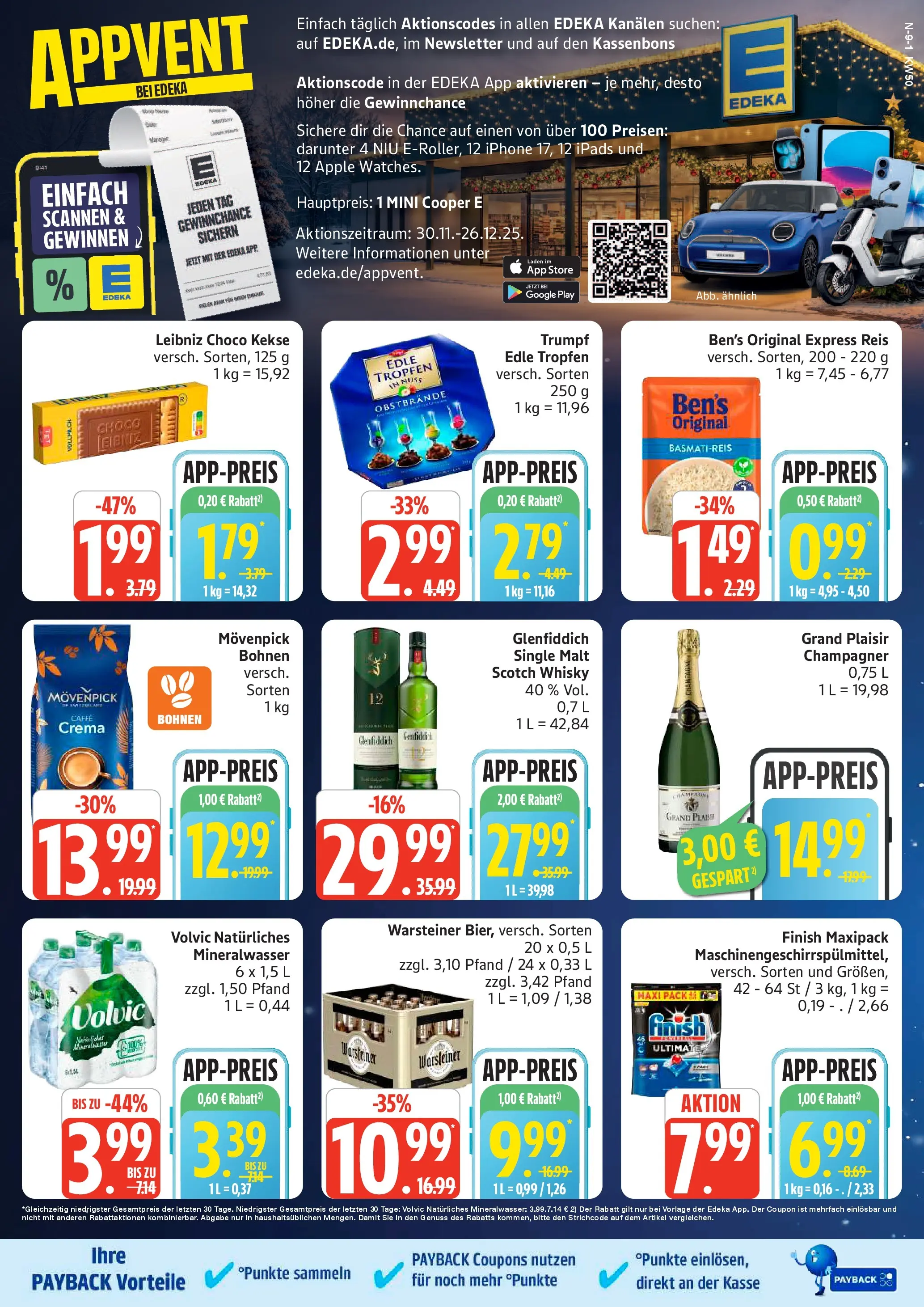 Edeka prospekt Cuxhaven	 (ab 07.12.2025) » Angebote Online | Seite: 9 | Produkte: Whisky, Bier, Iphone, Apple