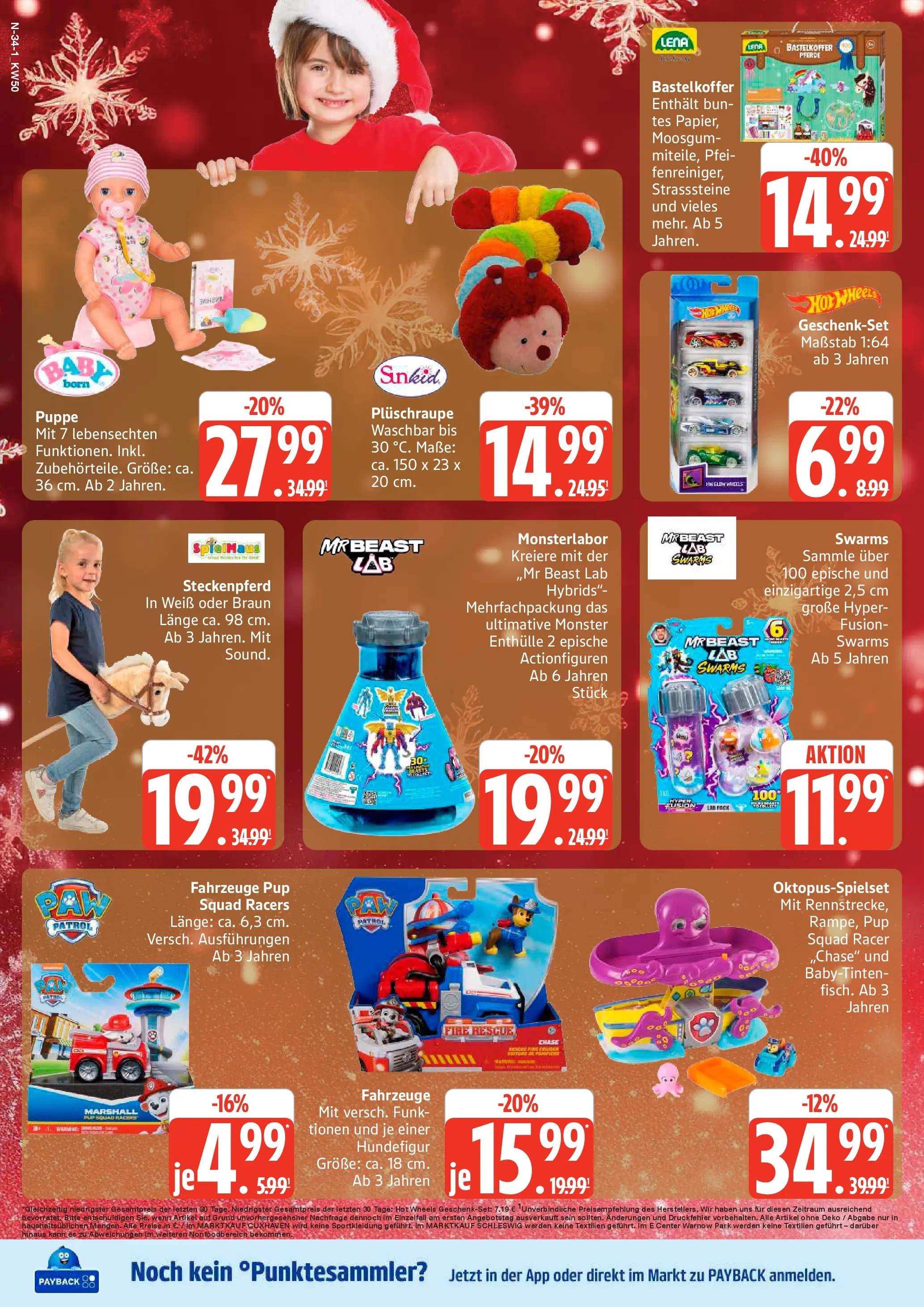 Edeka prospekt Cuxhaven	 (ab 07.12.2025) » Angebote Online | Seite: 34 | Produkte: Monster