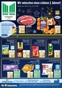 Marktkauf - Marktkauf: Wochenangebote ab 08.12.2025 gültig Marktkauf - Marktkauf: Wochenangebote ab 08.12.2025 gültig
