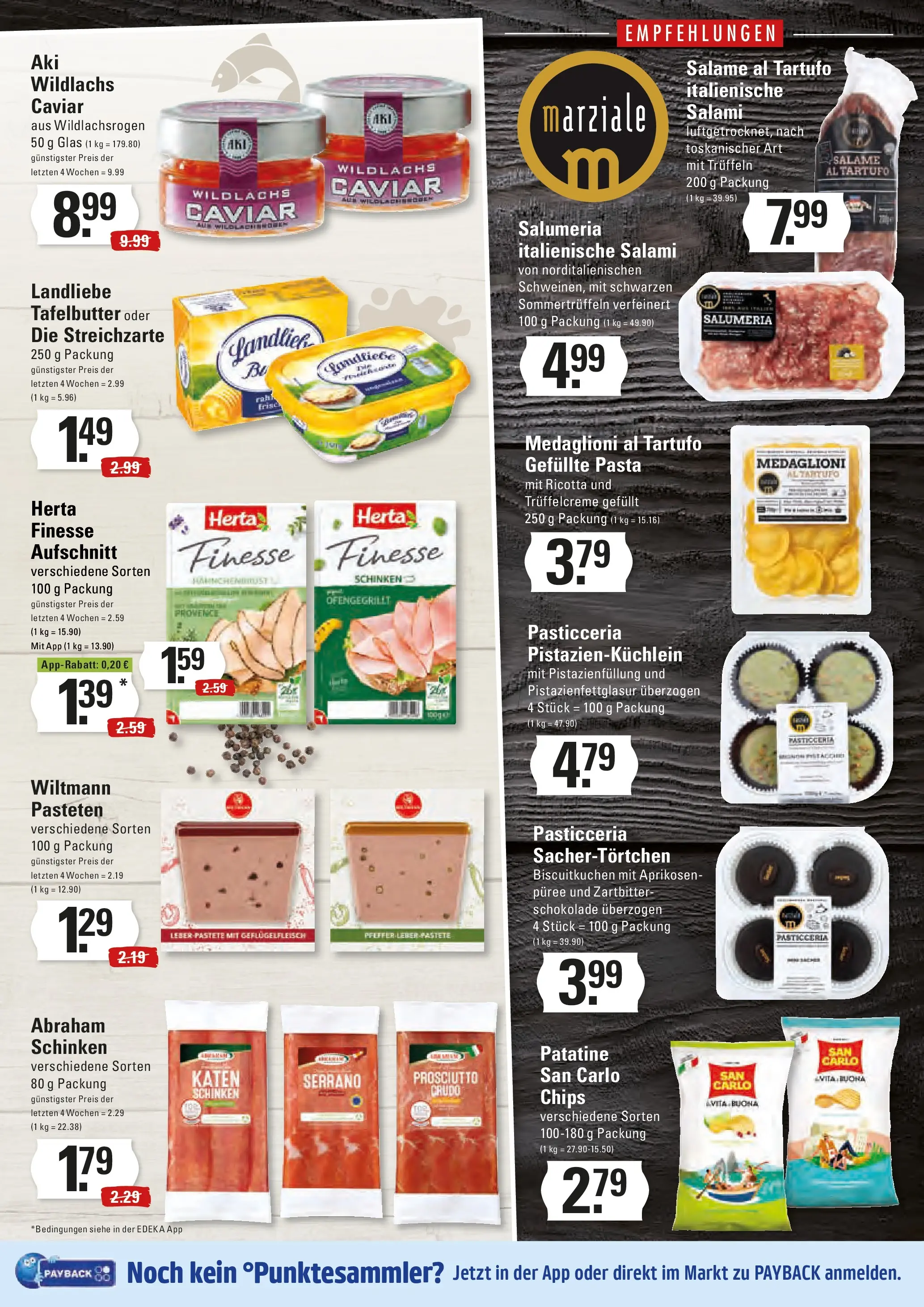Edeka prospekt Hamburg	 (ab 07.12.2025) » Angebote Online | Seite: 9 | Produkte: Butter, Pfeffer, Schinken, Chips