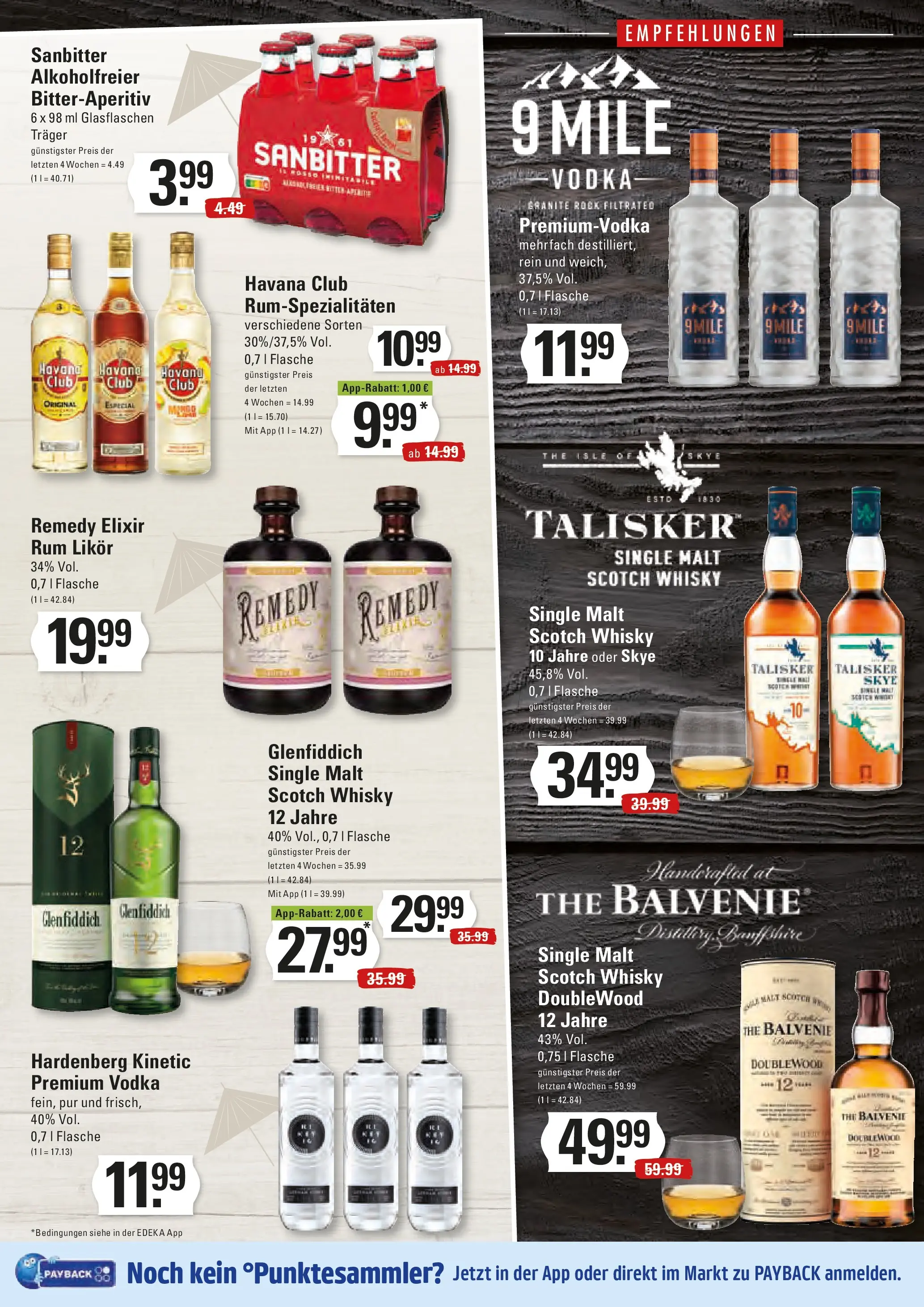 Edeka prospekt Hamburg	 (ab 07.12.2025) » Angebote Online | Seite: 11 | Produkte: Havana club, Likör, Rum, Vodka