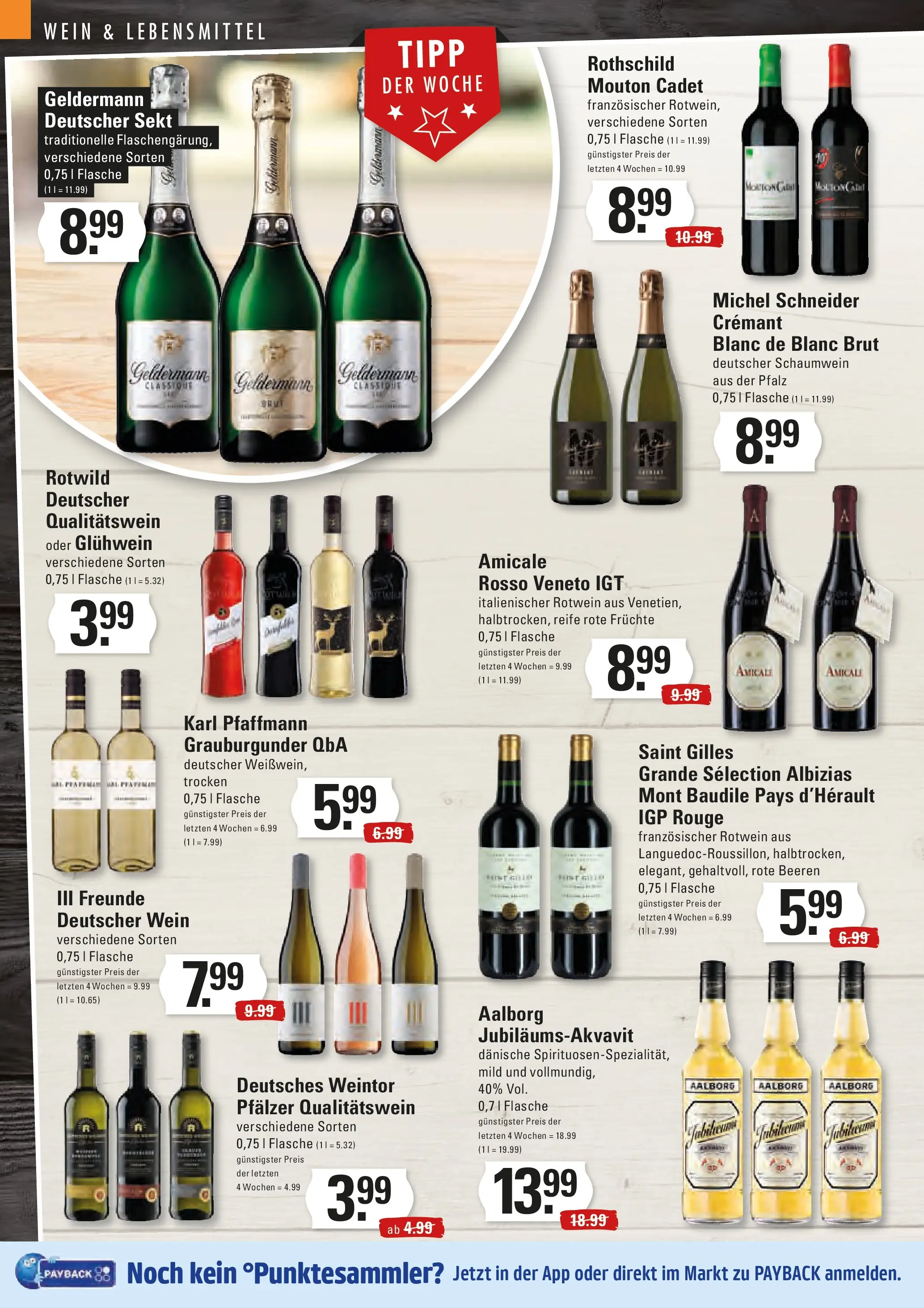 Edeka prospekt Hamburg	 (ab 07.12.2025) » Angebote Online | Seite: 12 | Produkte: Rotwein, Sekt, Rouge, Wein