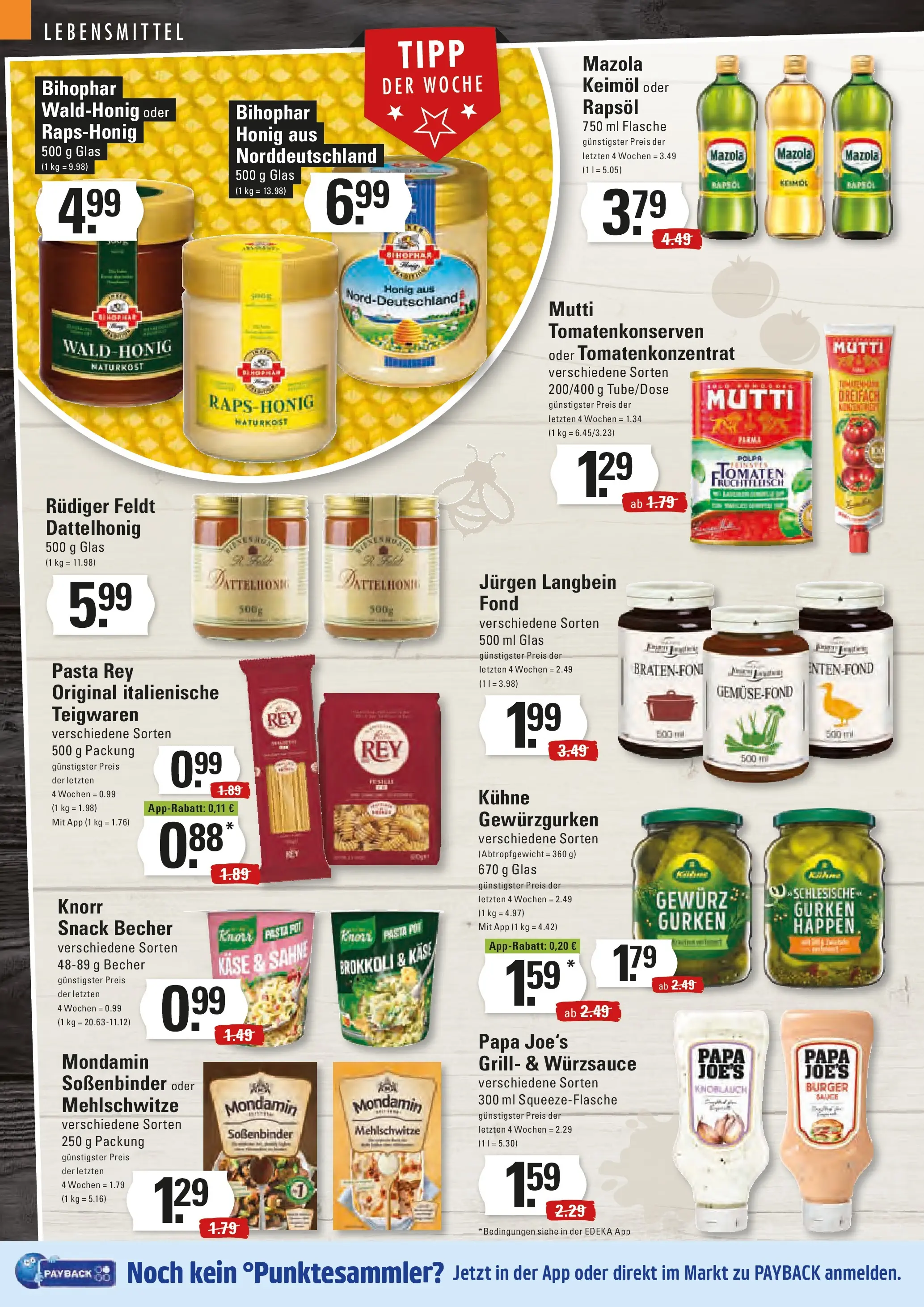 Edeka prospekt Hamburg	 (ab 07.12.2025) » Angebote Online | Seite: 14 | Produkte: Burger, Knorr, Brokkoli, Gurken