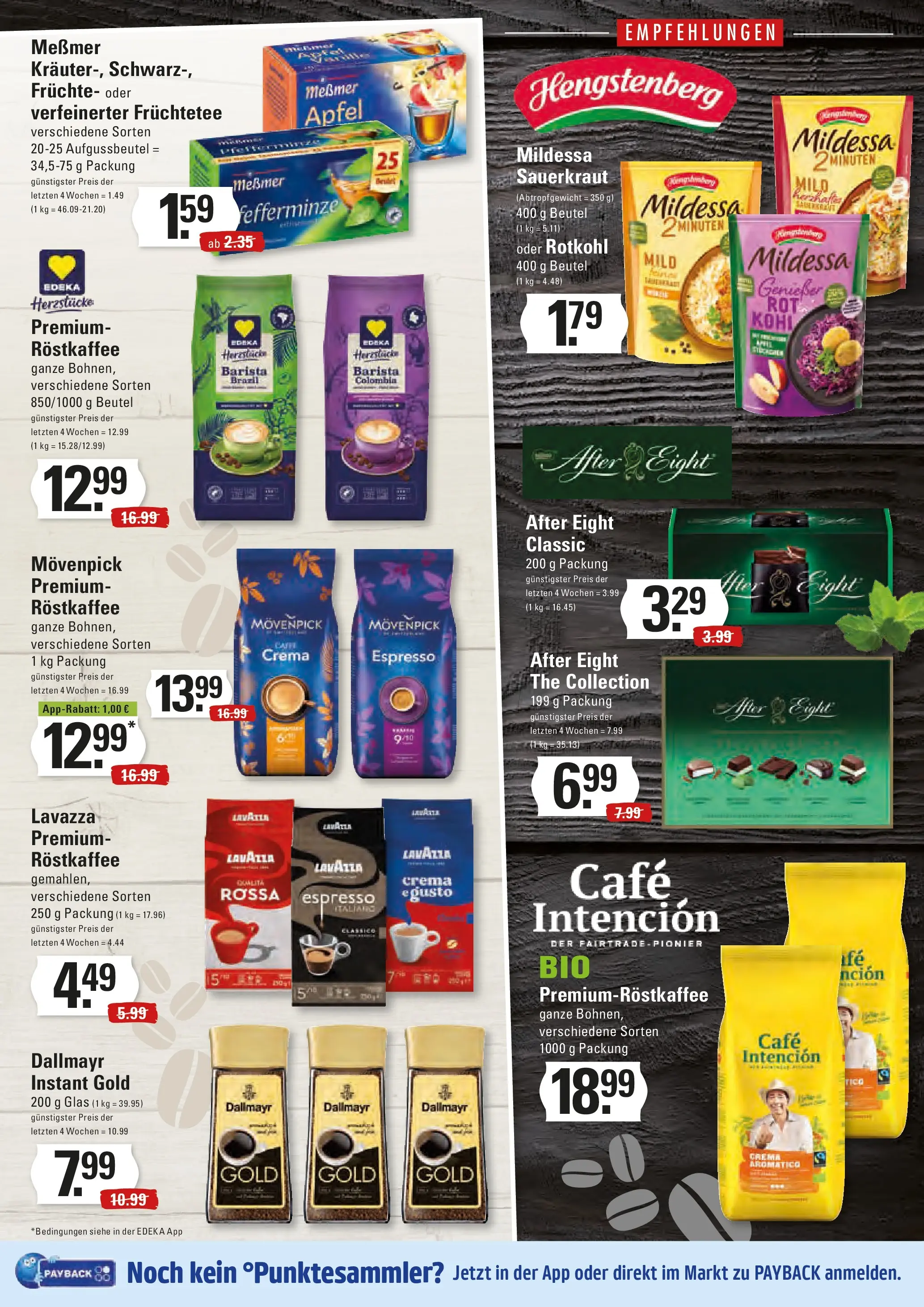 Edeka prospekt Hamburg	 (ab 07.12.2025) » Angebote Online | Seite: 15 | Produkte: Lavazza, Rotkohl, Messmer, Dallmayr