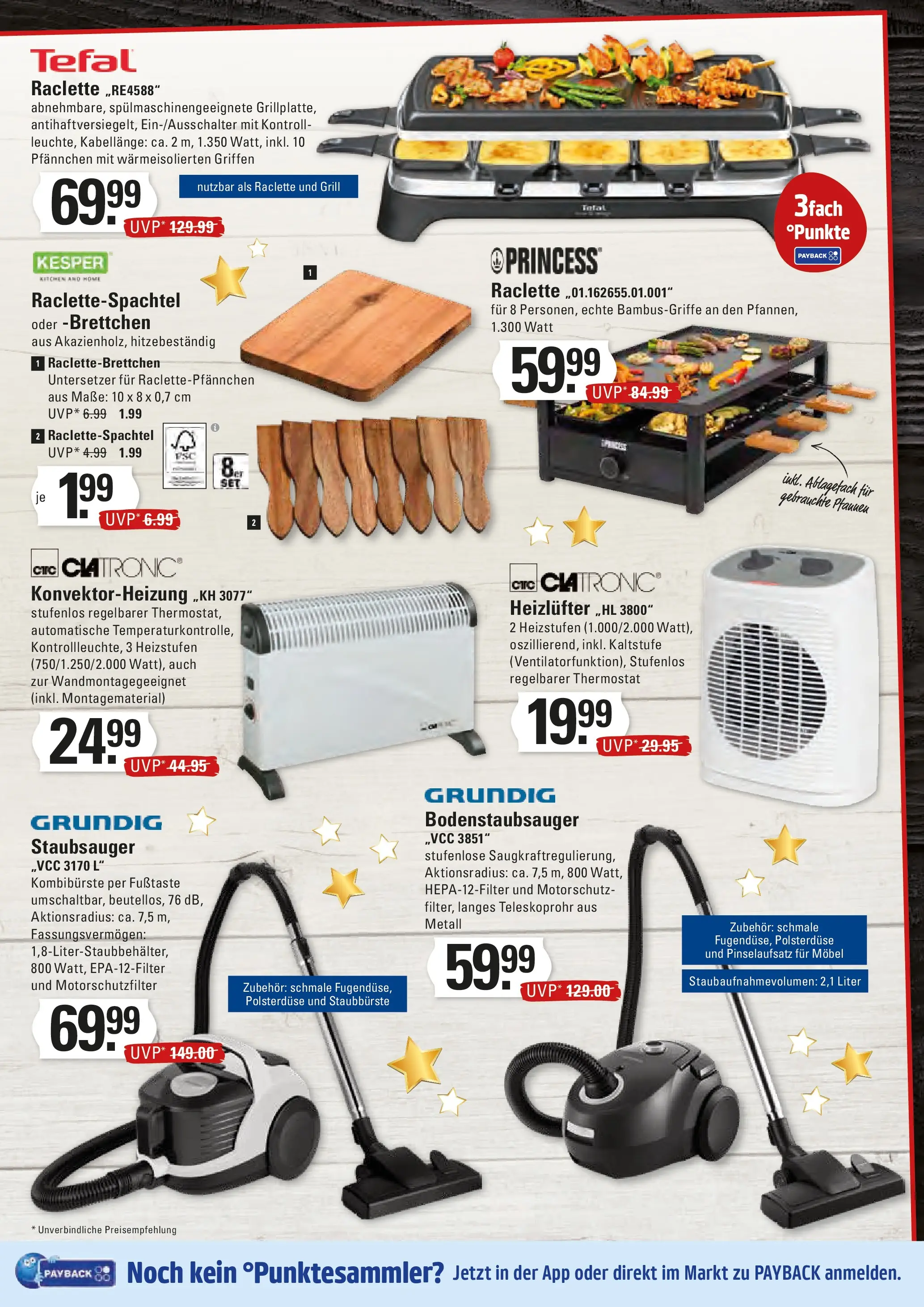 Edeka prospekt Stade	 (ab 07.12.2025) » Angebote Online | Seite: 23 | Produkte: Grill, Staubsauger, Raclette