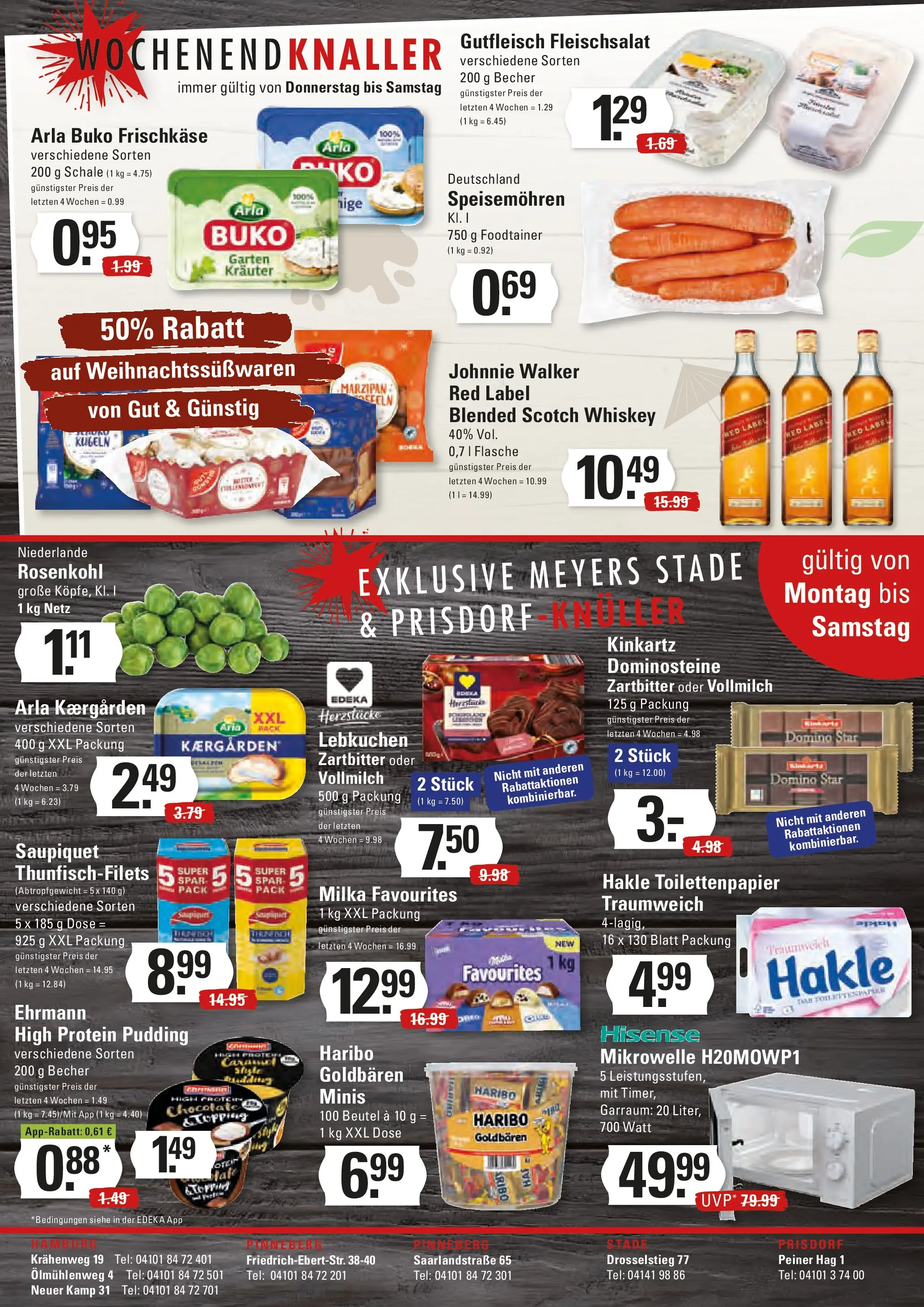 Edeka prospekt Stade	 (ab 07.12.2025) » Angebote Online | Seite: 24 | Produkte: Hisense, Haribo, High protein pudding, Whiskey